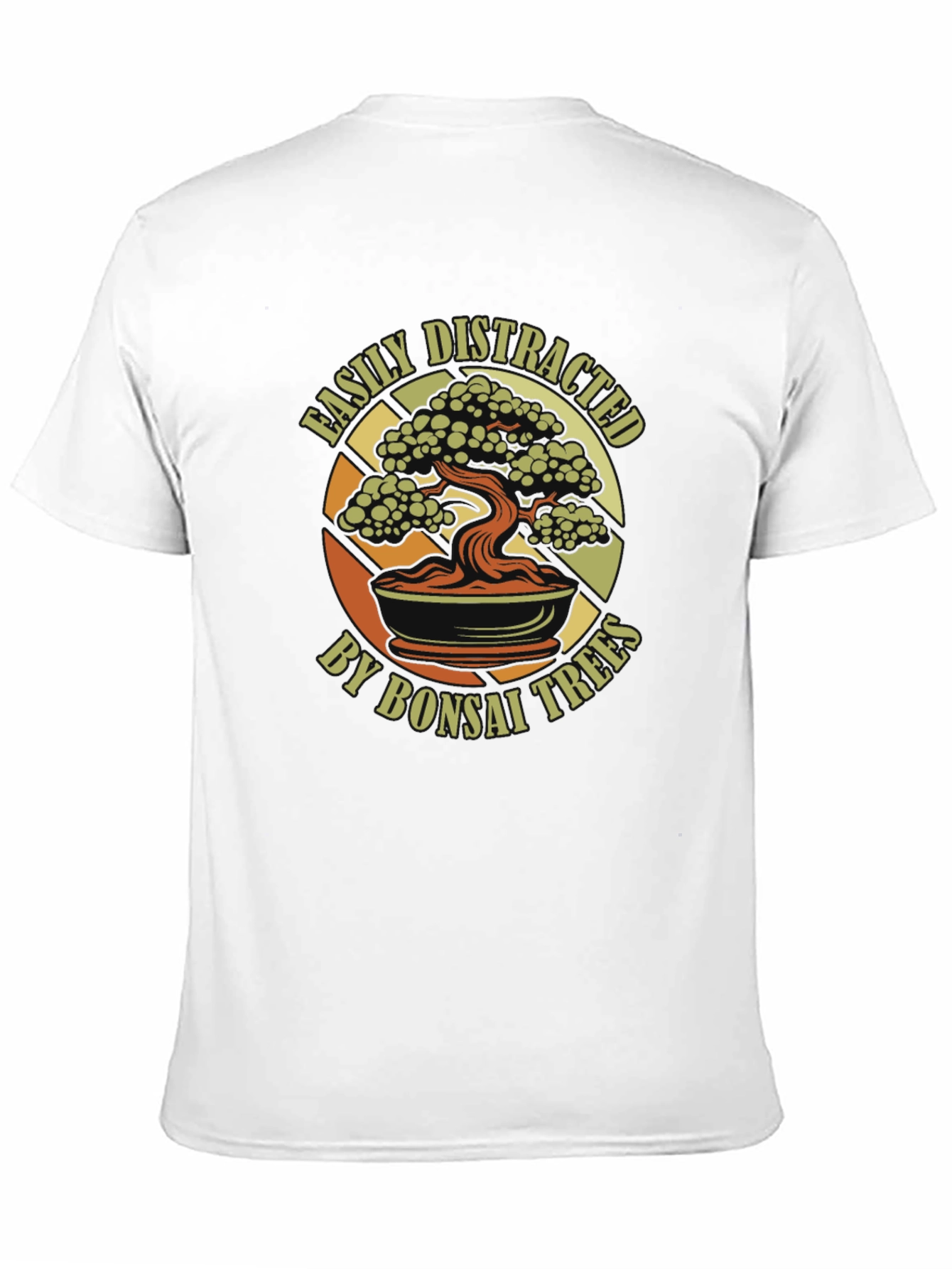 Easily Distracted by Bonsai Trees Graphic T-Shirt