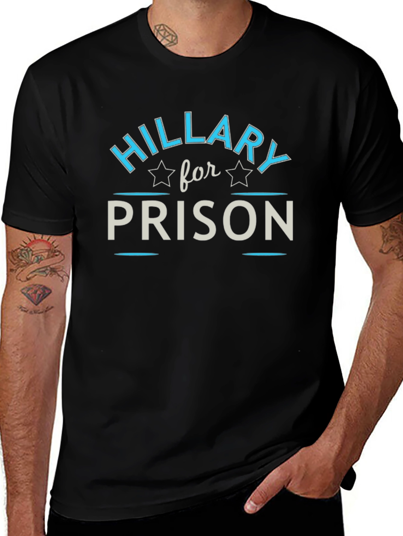 Hillary for Prison Graphic T-Shirt