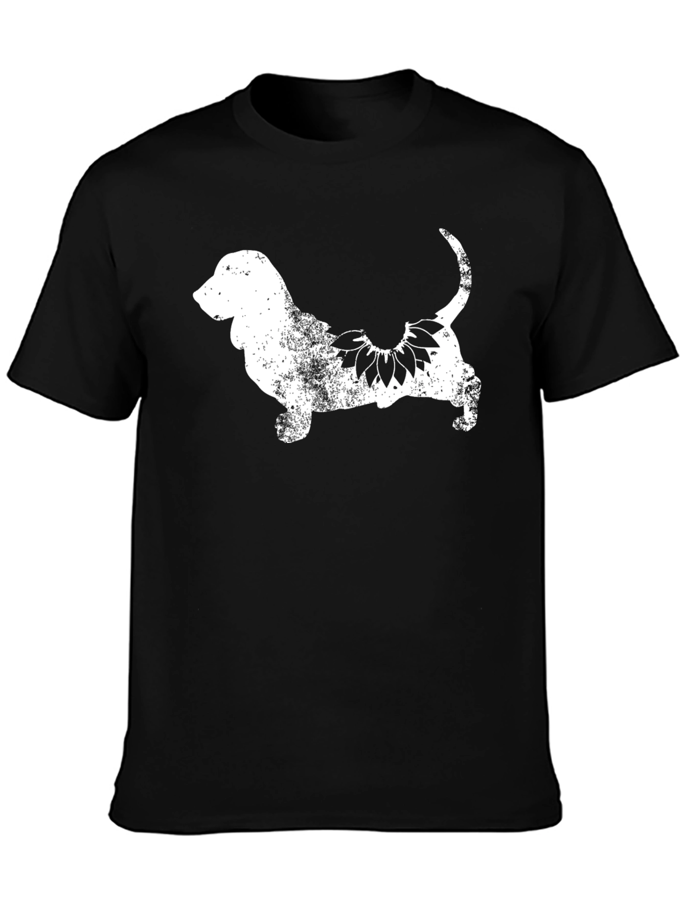 Dog & Sunflower Graphic Tee