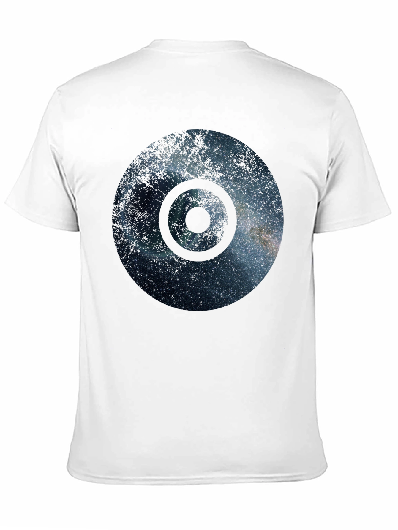 Galaxy Circle Black T-Shirt