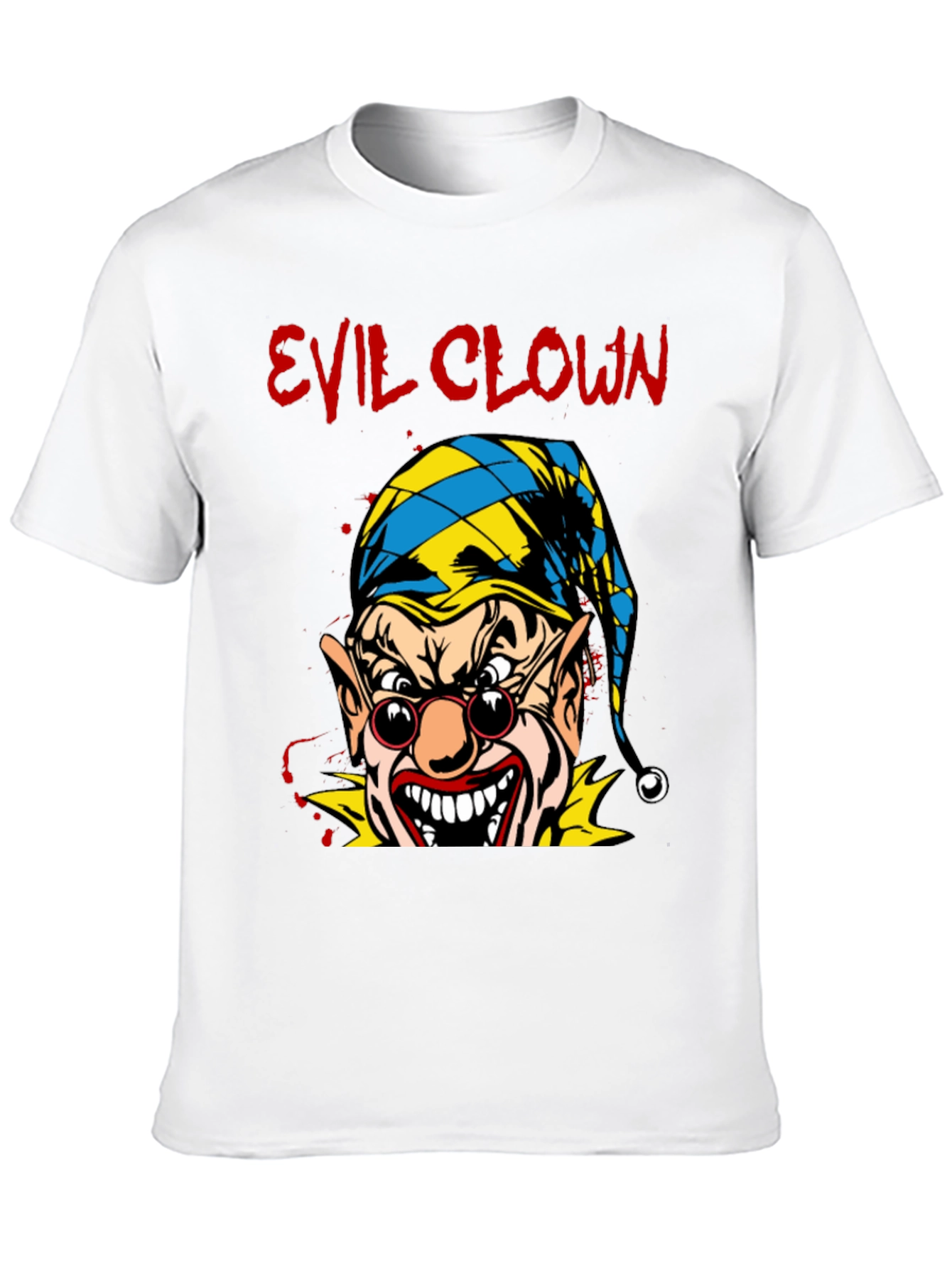 Evil Clown Graphic T-Shirt
