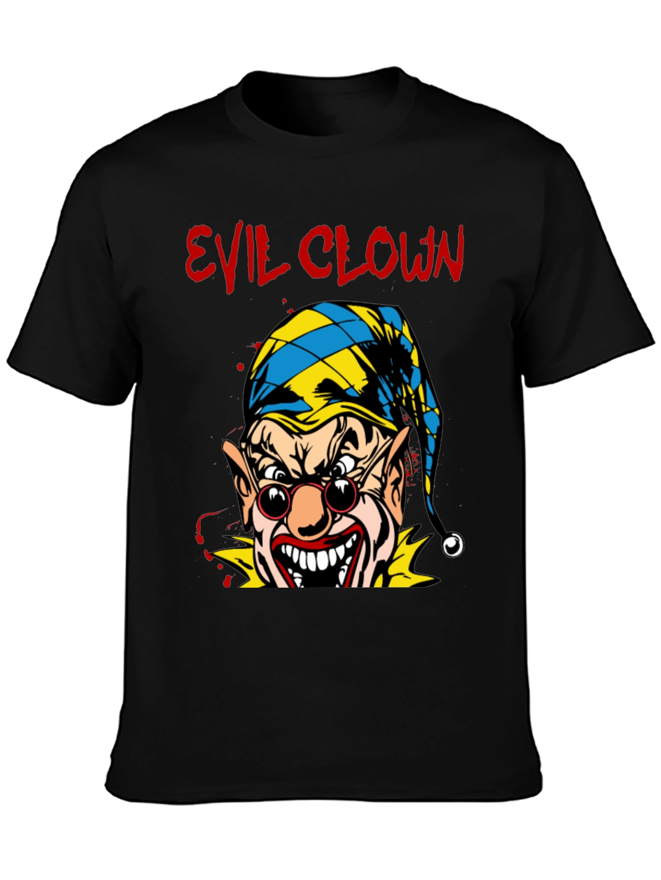 Evil Clown Graphic T-Shirt