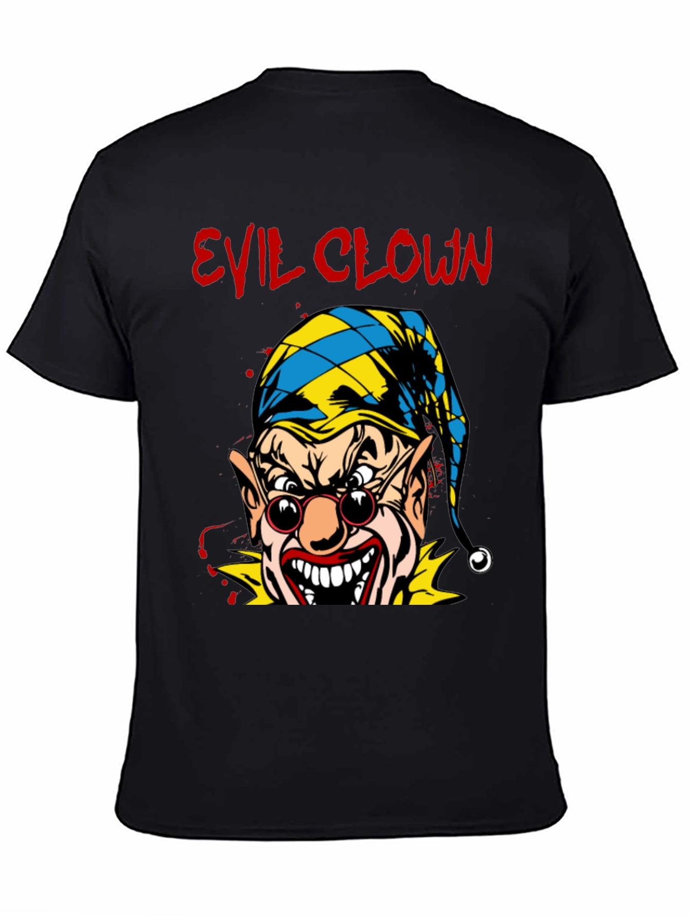 Evil Clown Graphic T-Shirt