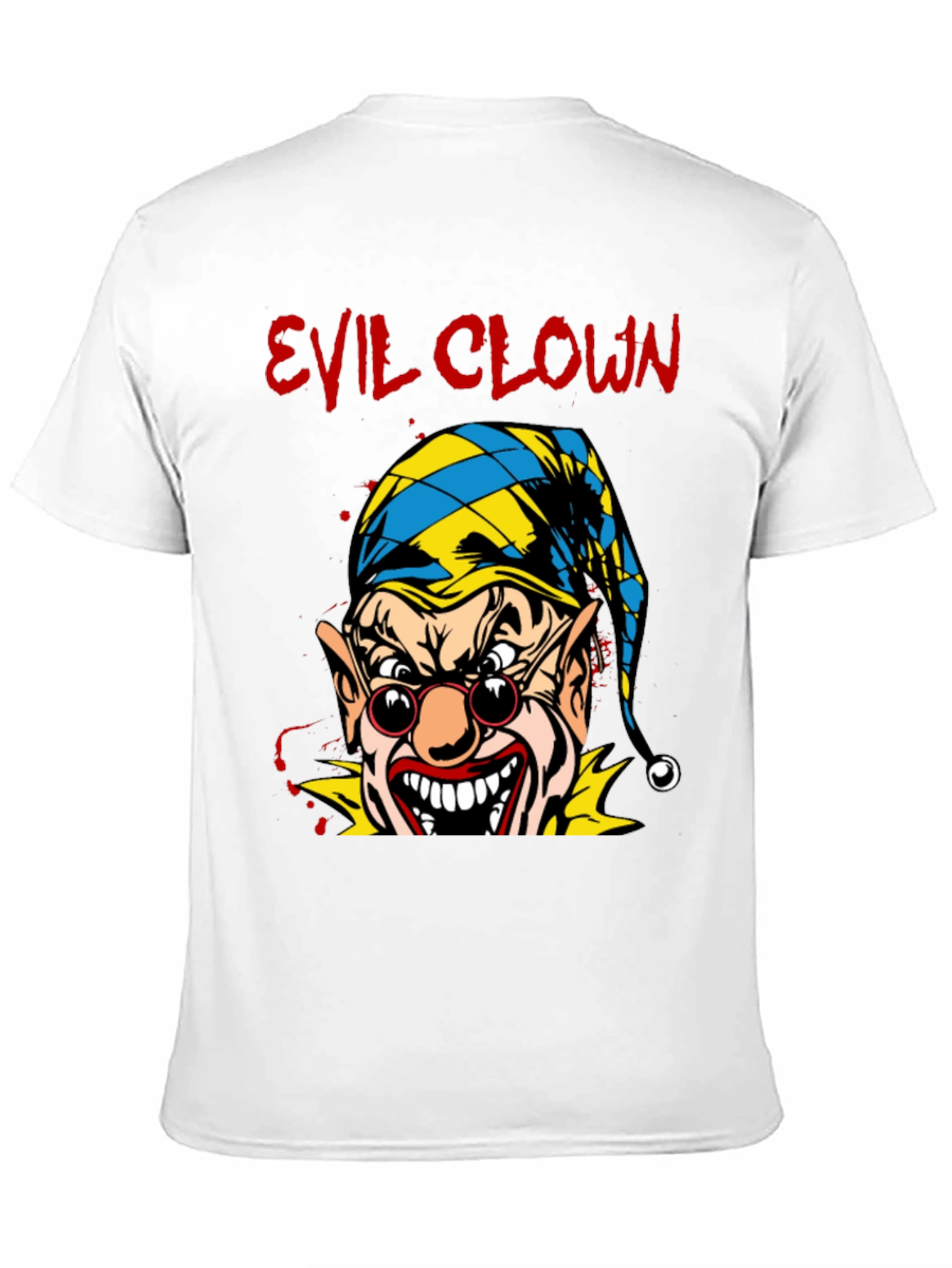 Evil Clown Graphic T-Shirt