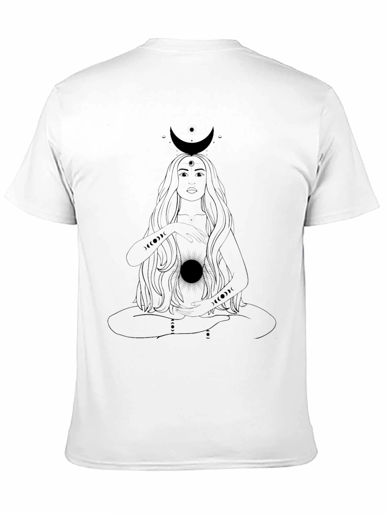 Mystic Moon Goddess Graphic Tee