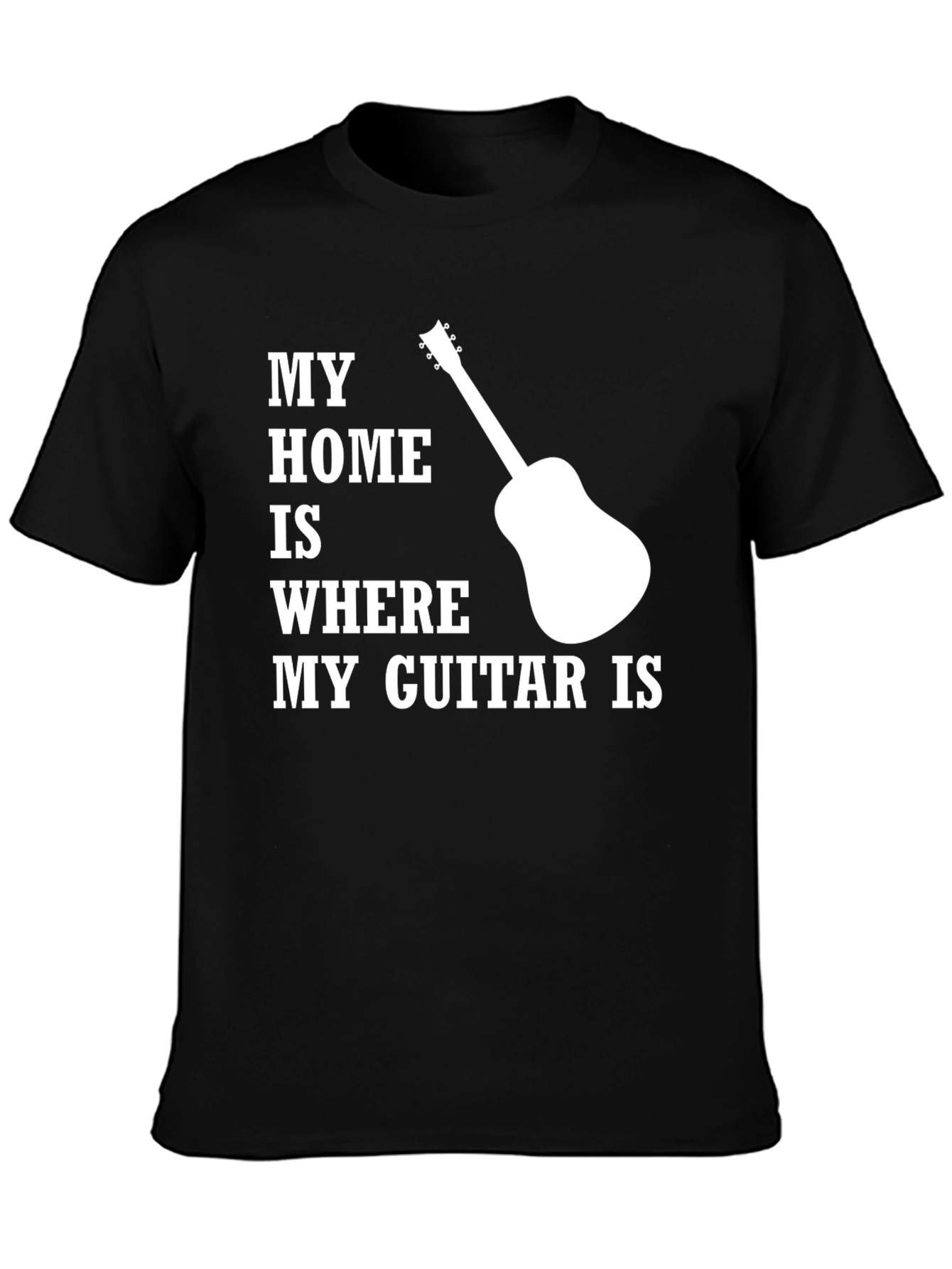 My Home Is Where My Guitar Is T-Shirt