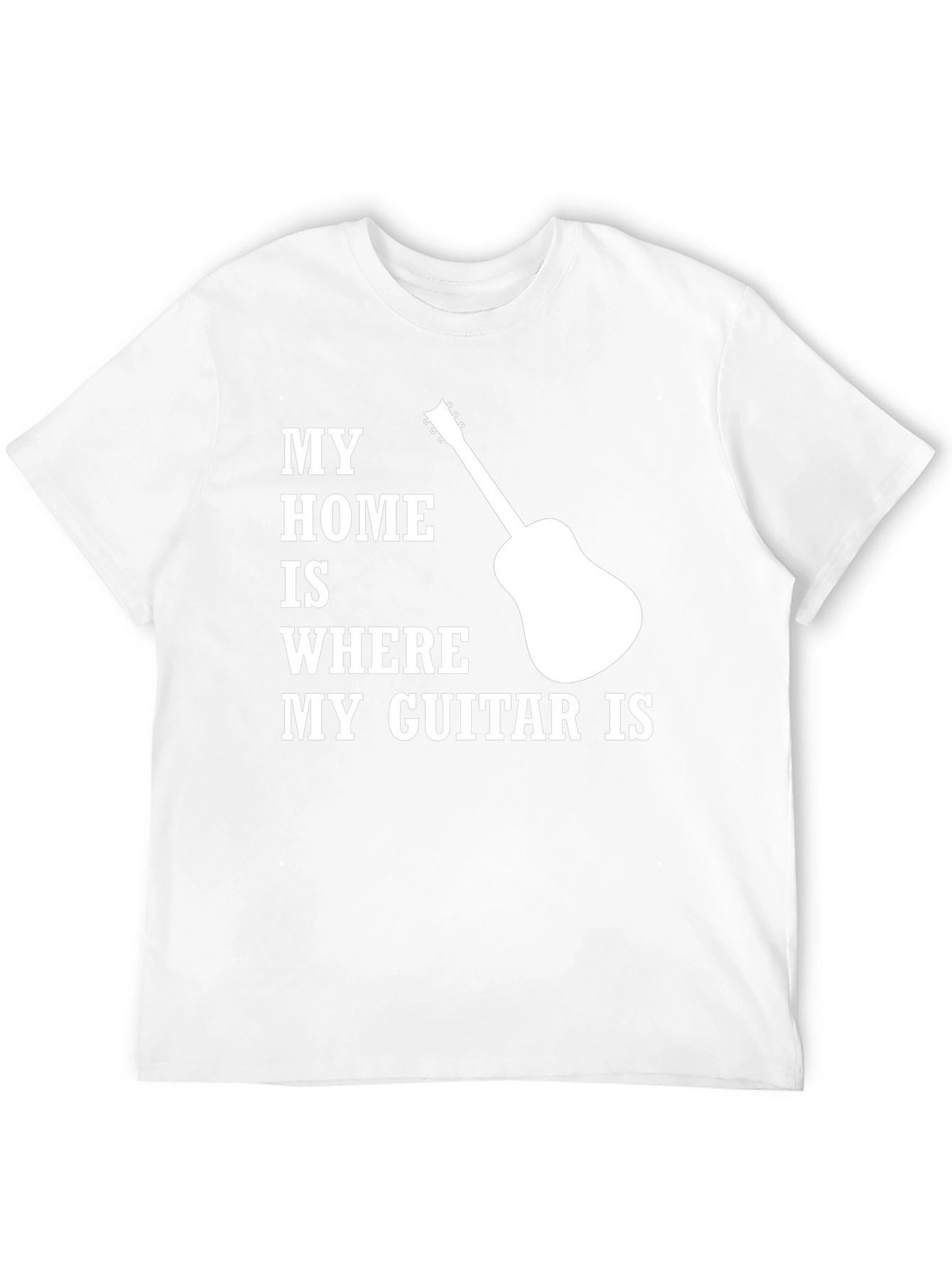 My Home Is Where My Guitar Is T-Shirt