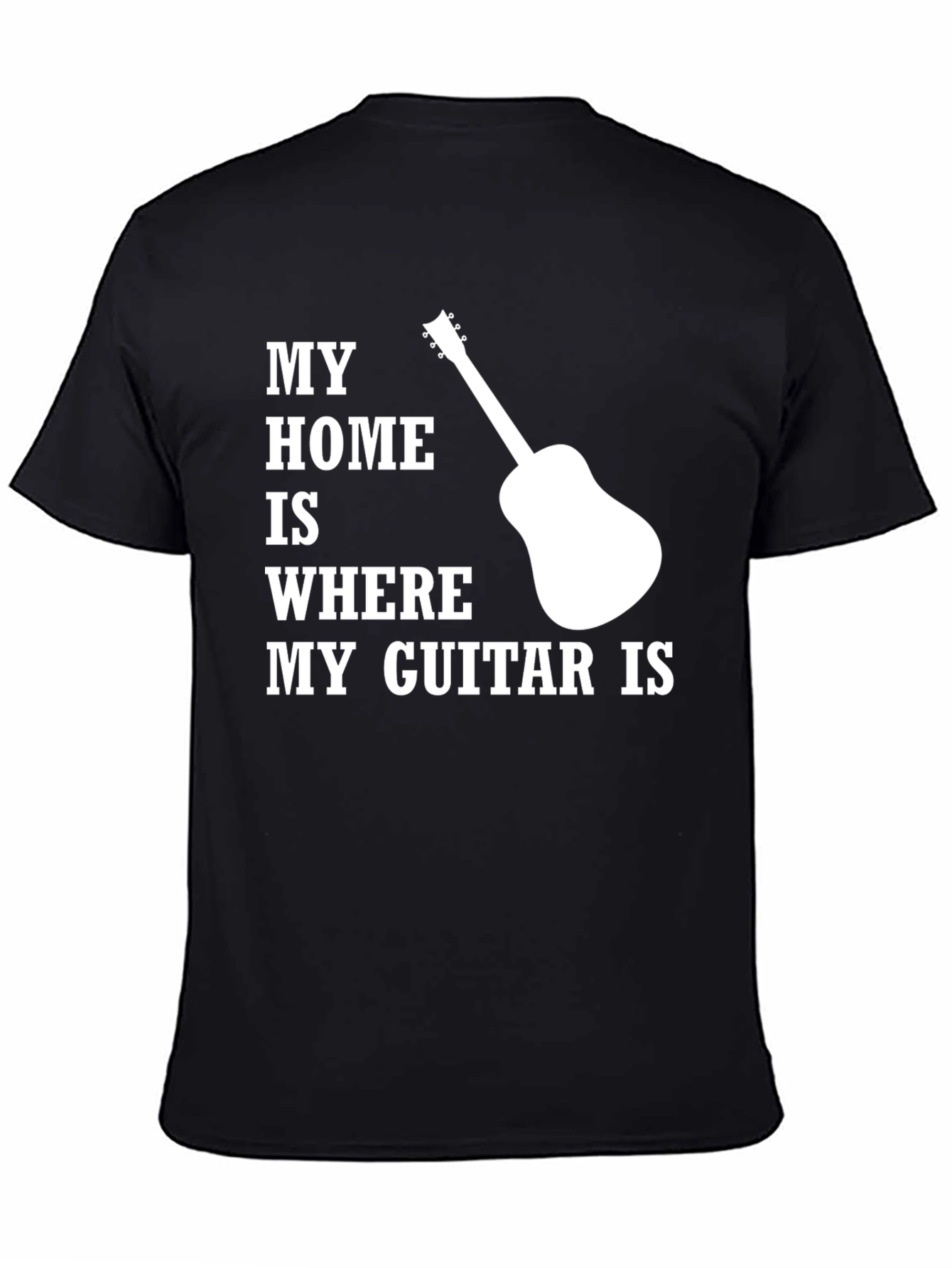 My Home Is Where My Guitar Is T-Shirt