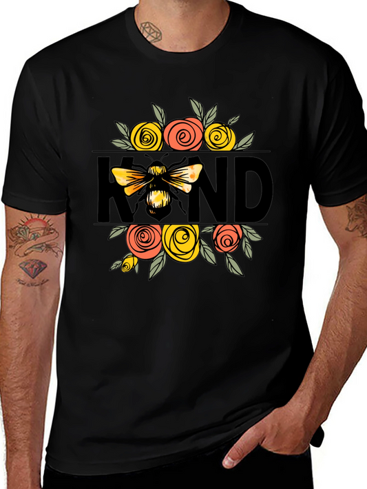 Bee Kind Floral Graphic T-Shirt