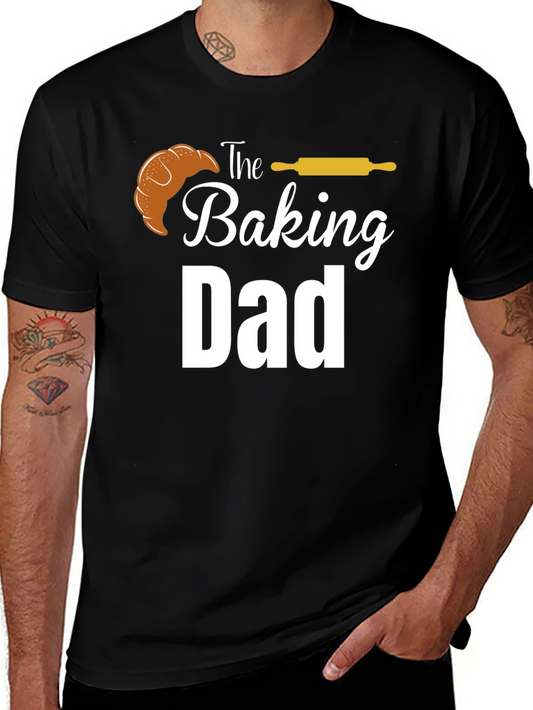 The Baking Dad T-Shirt: Culinary Humor for Fathers Day