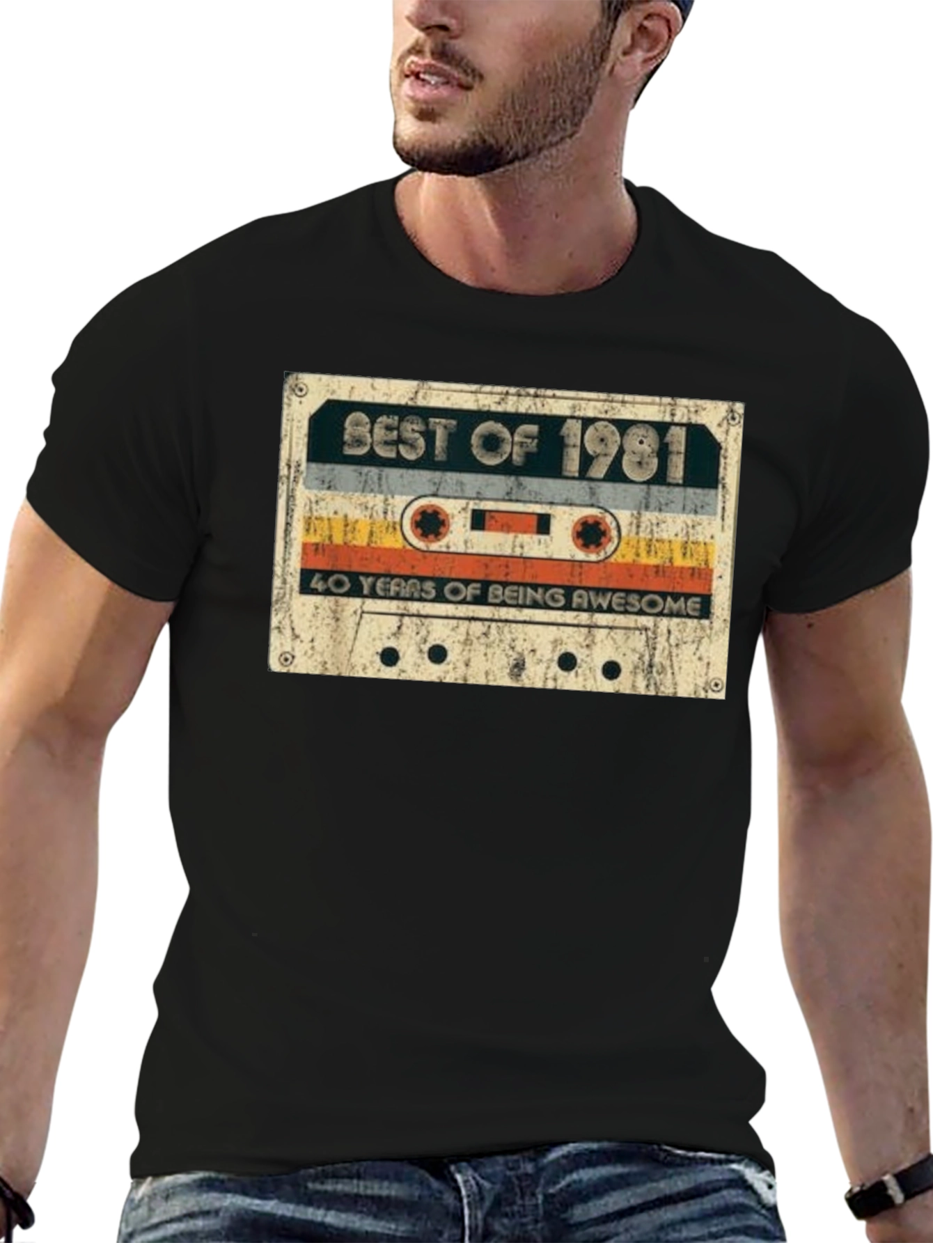 Best of 1981 Cassette Tape Graphic T-Shirt