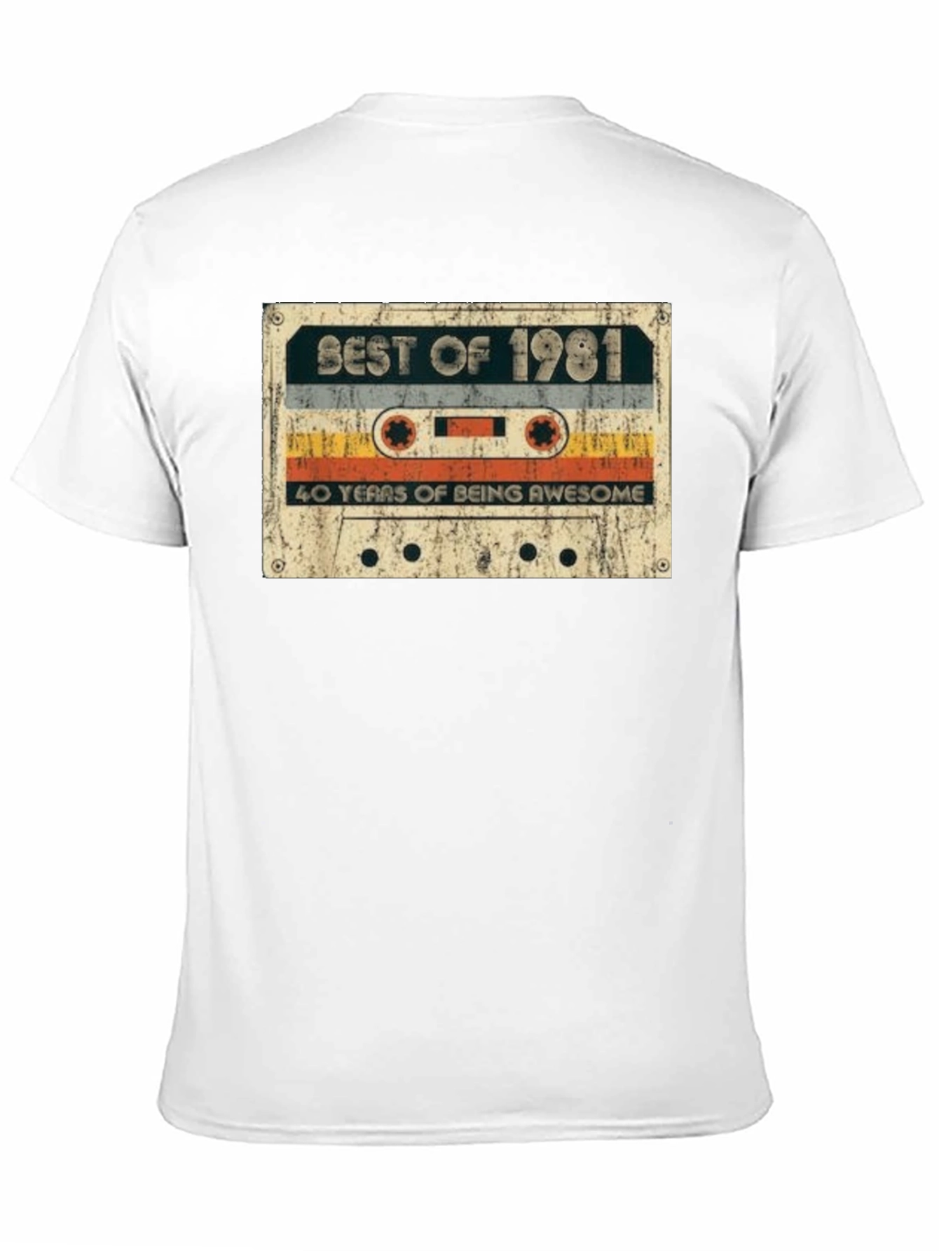 Best of 1981 Cassette Tape Graphic T-Shirt