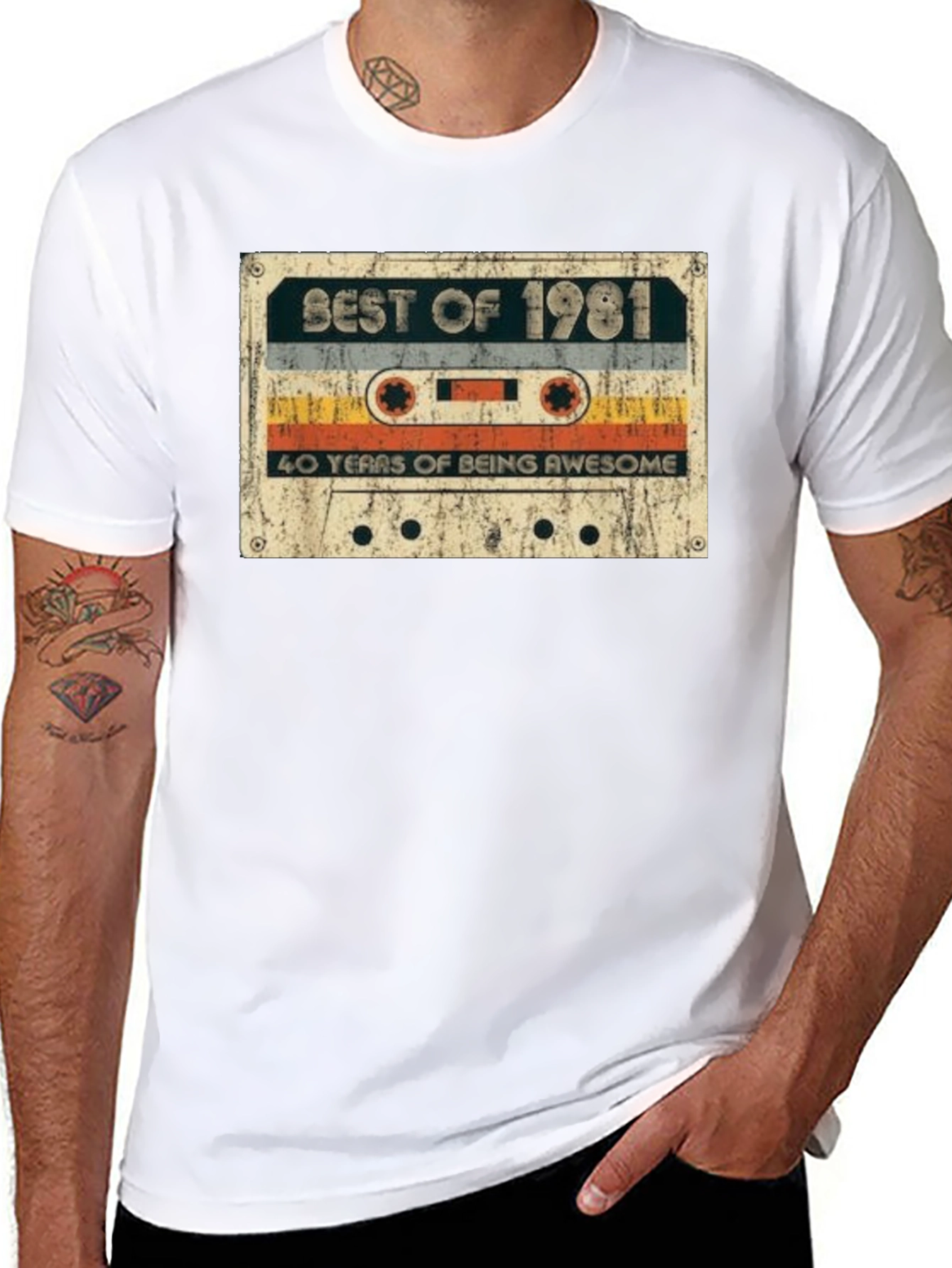 Best of 1981 Cassette Tape Graphic T-Shirt