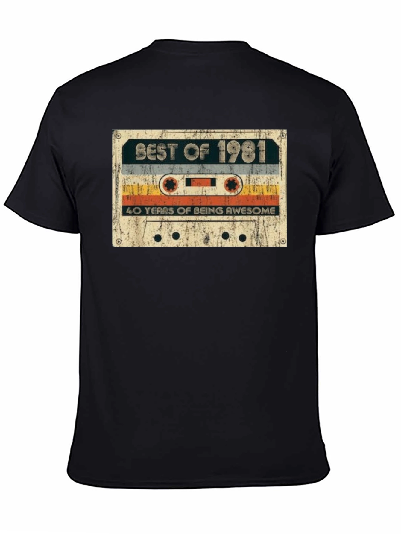 Best of 1981 Cassette Tape Graphic T-Shirt