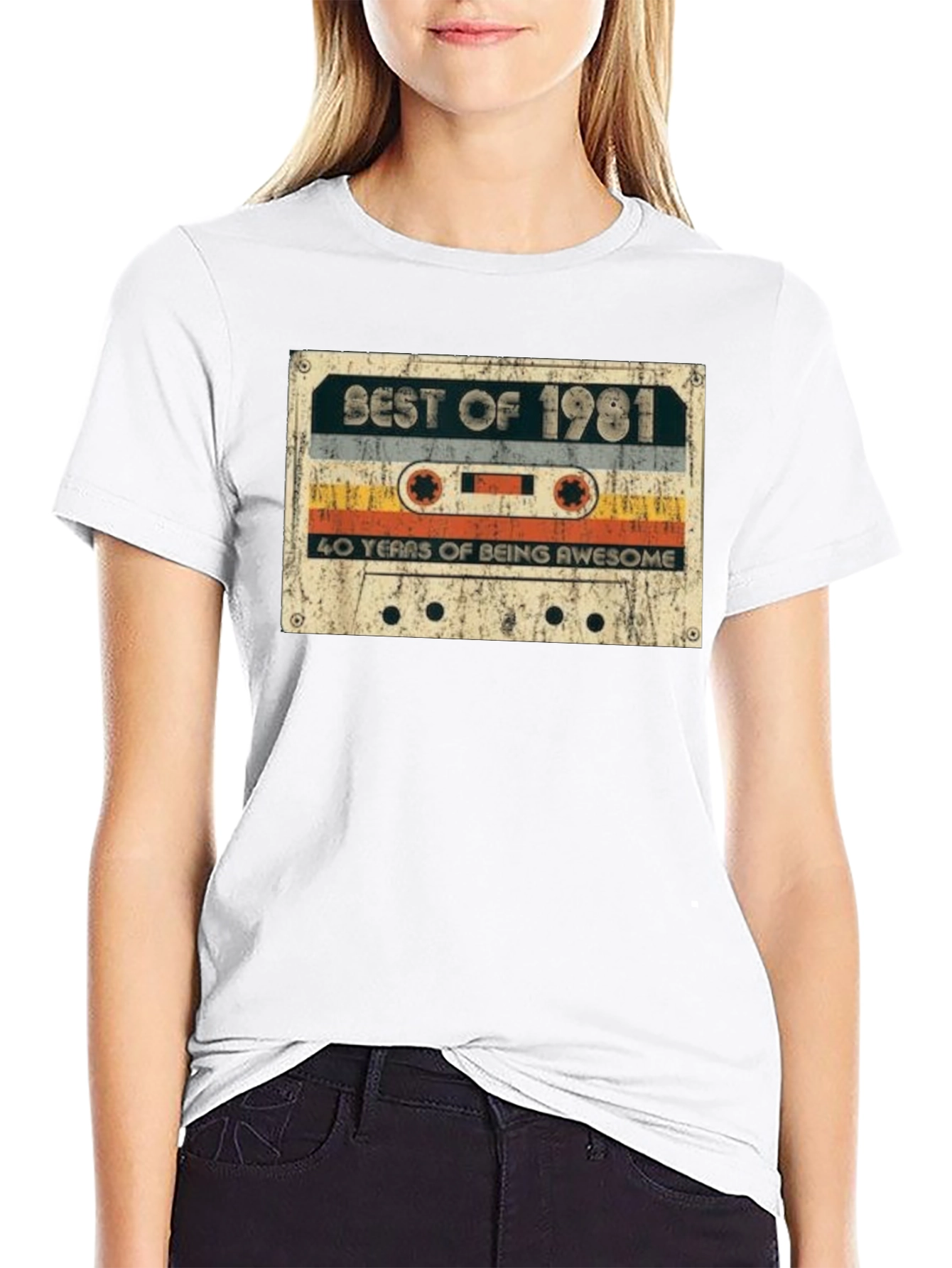 Best of 1981 Cassette Tape Graphic T-Shirt
