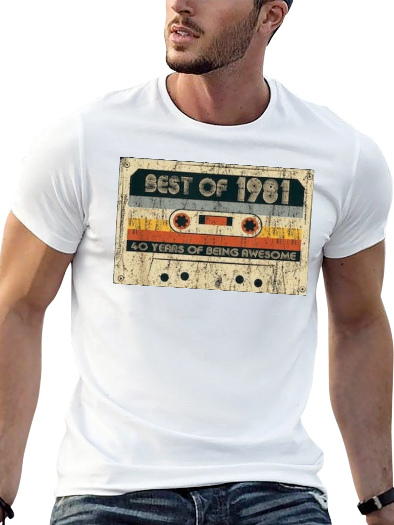 Best of 1981 Cassette Tape Graphic T-Shirt