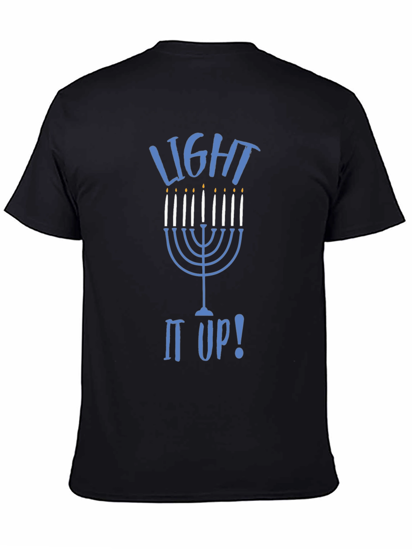 Hanukkah Light it Up Graphic T-Shirt