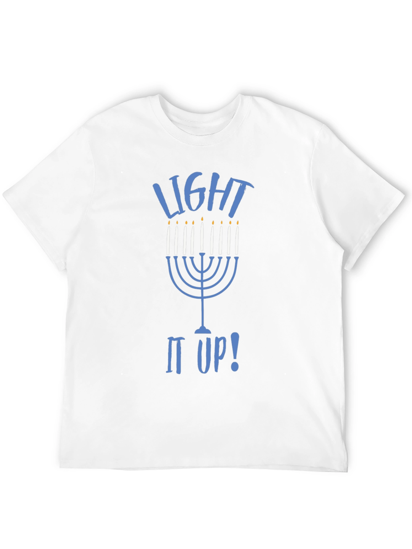 Hanukkah Light it Up Graphic T-Shirt