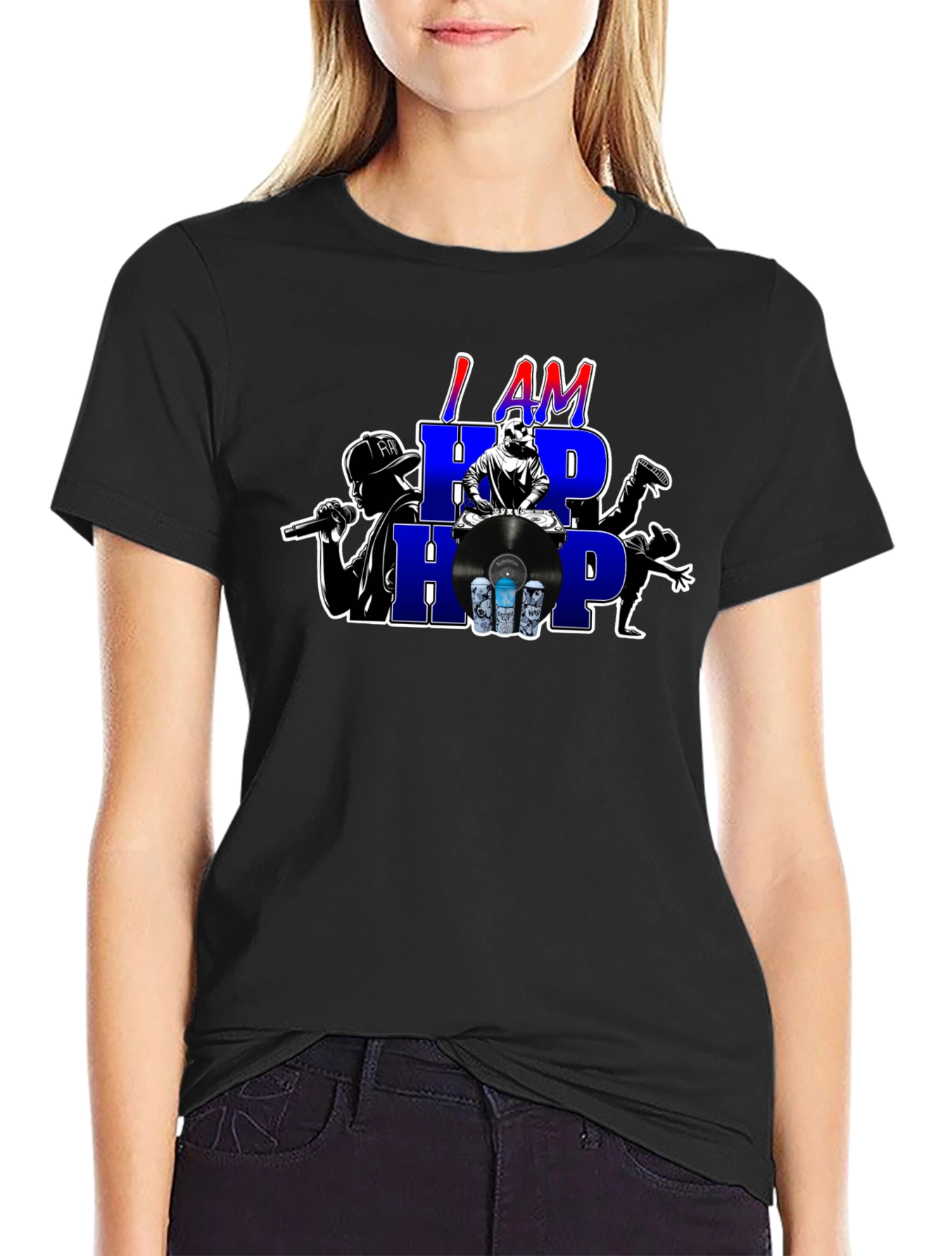 I AM HIP HOP Graphic T-Shirt