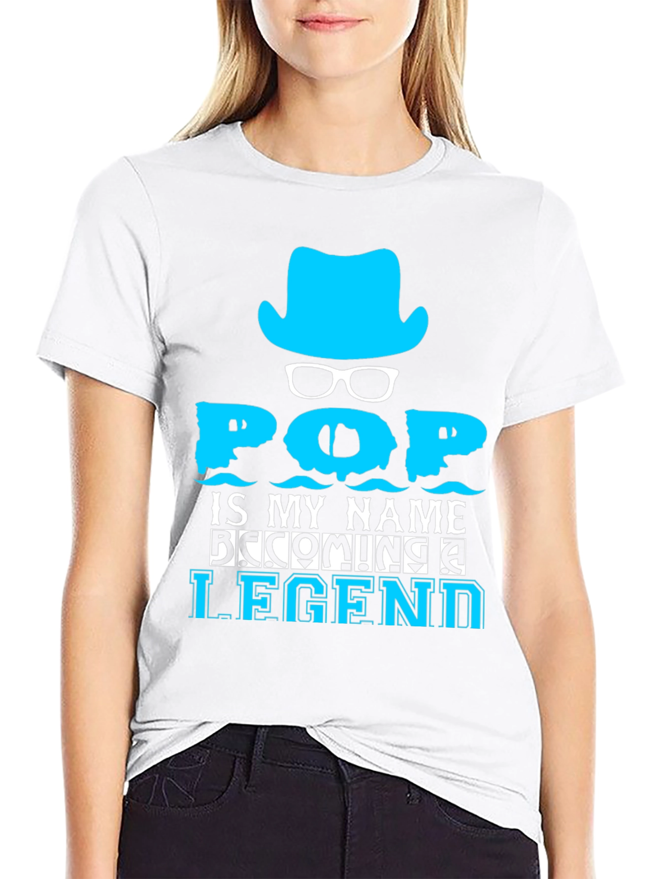 Pop Becoming a Legend Graphic T-Shirt