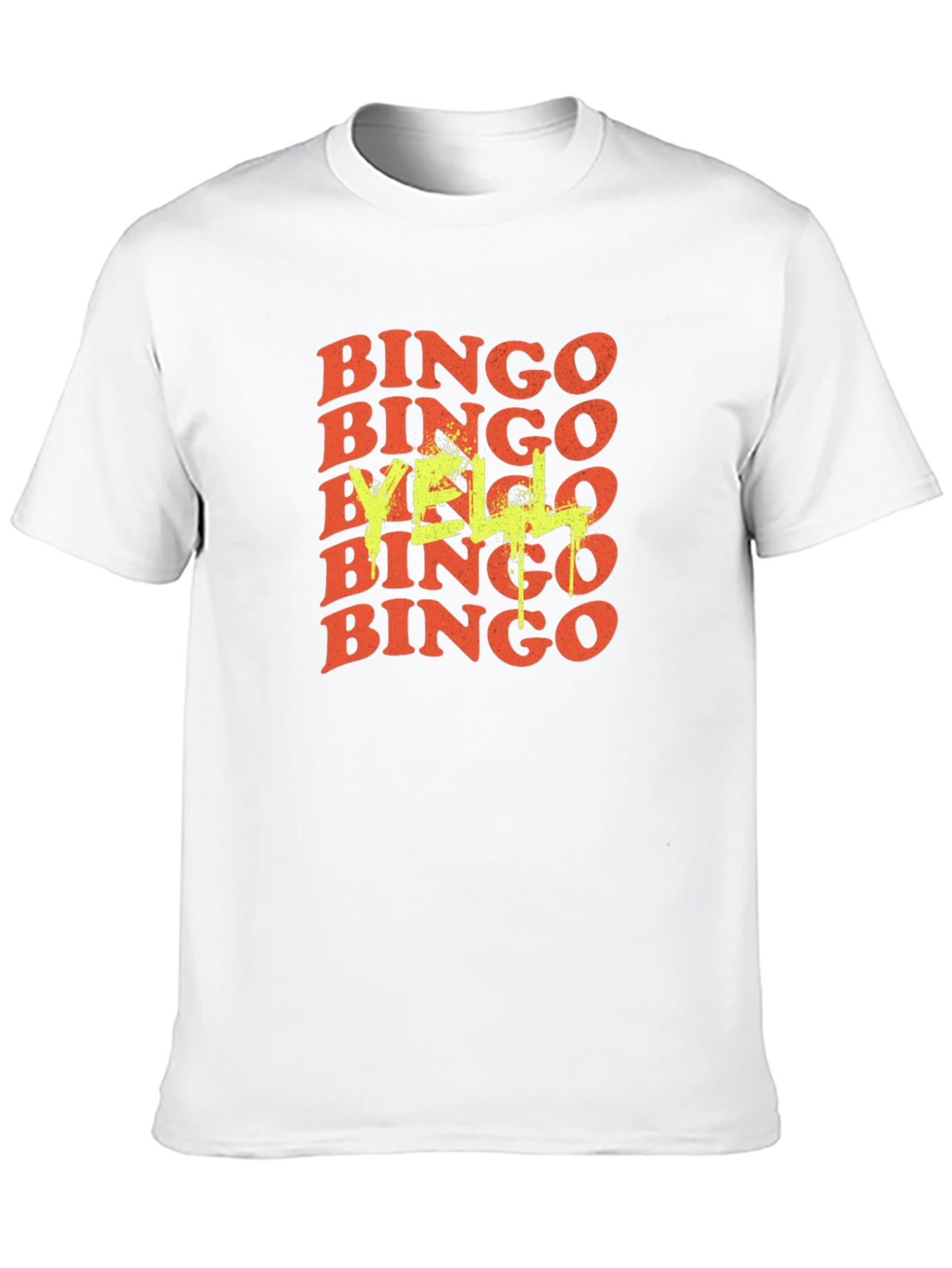 Bingo Yell T-Shirt - Retro Graphic Tee