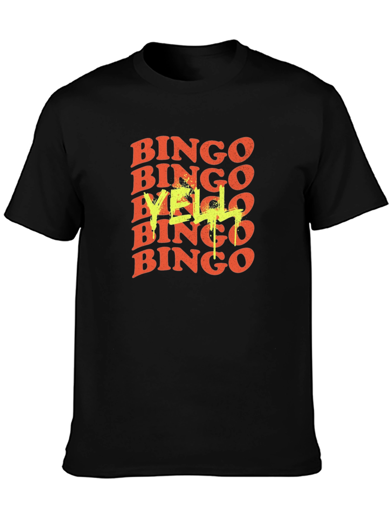 Bingo Yell T-Shirt - Retro Graphic Tee