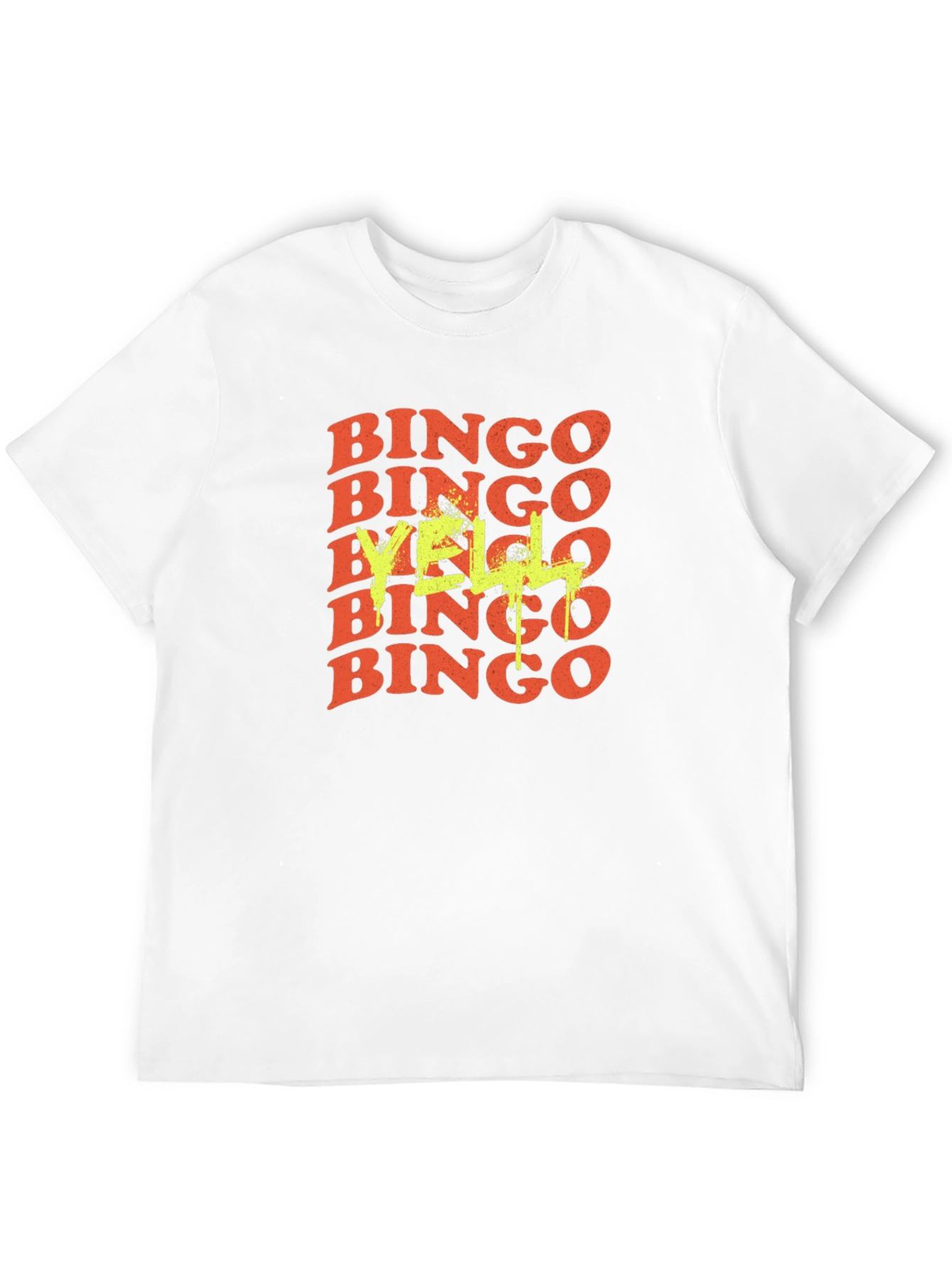 Bingo Yell T-Shirt - Retro Graphic Tee