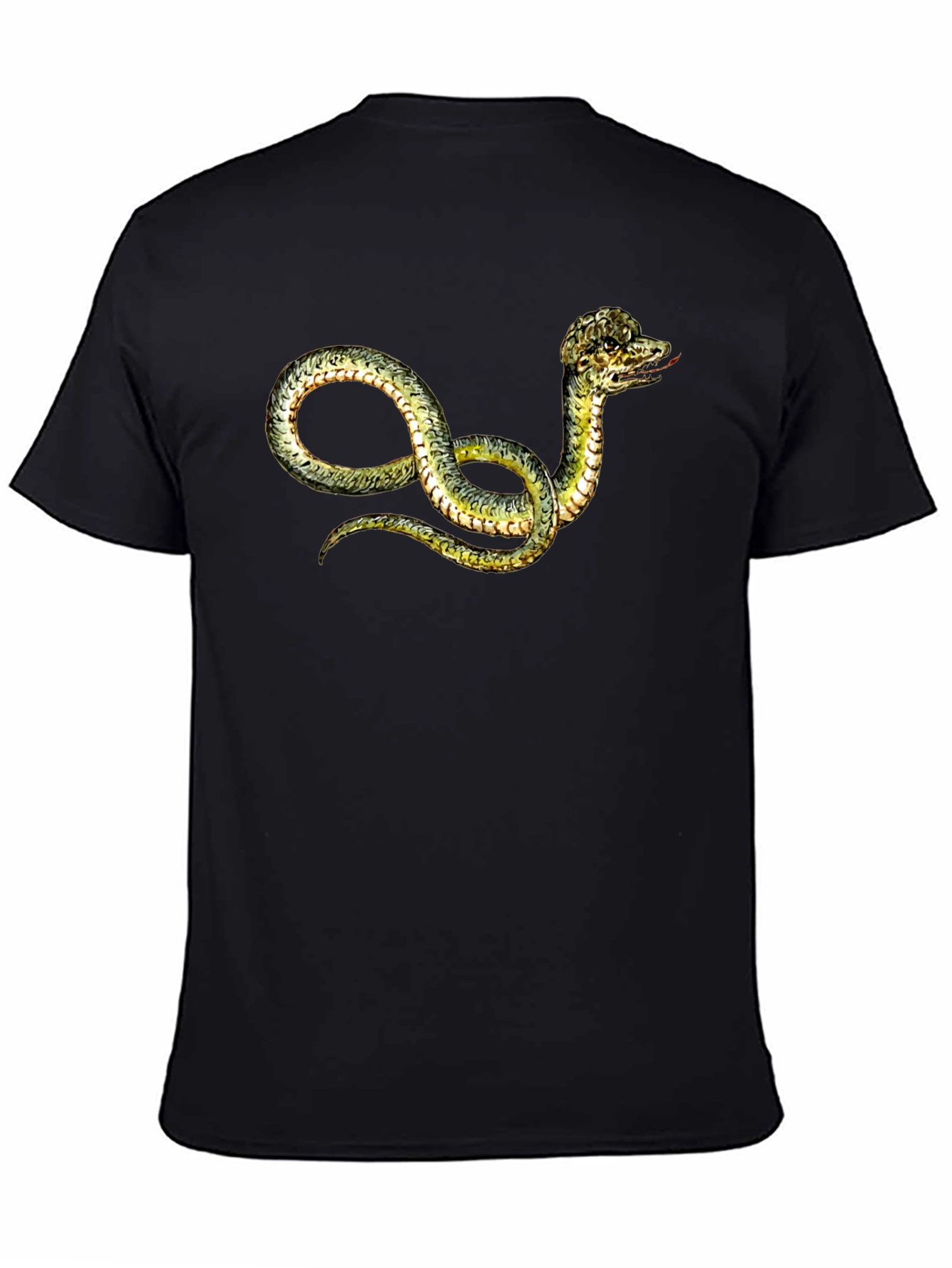 Snake Graphic T-Shirt - Unique Serpent Design