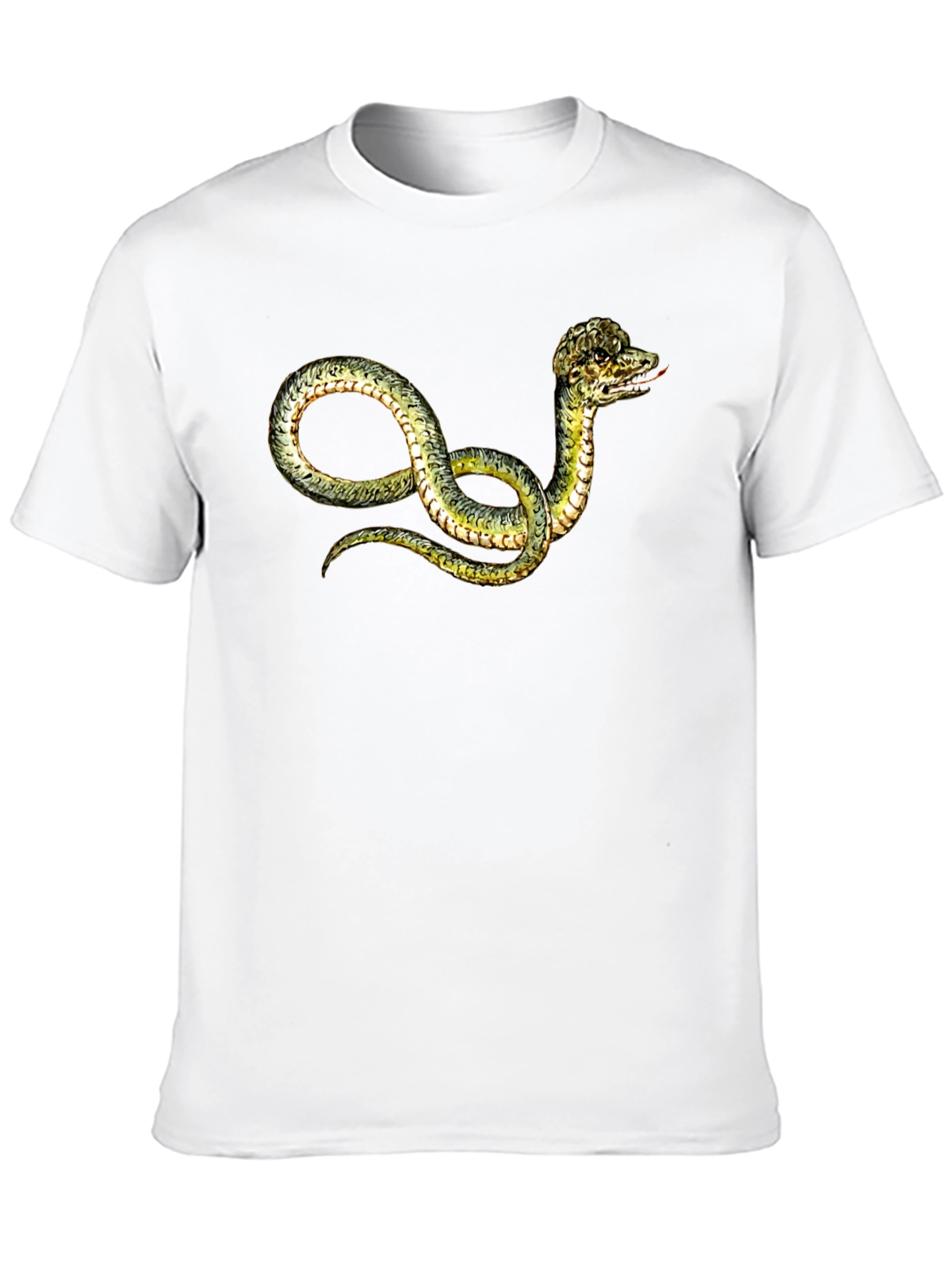 Snake Graphic T-Shirt - Unique Serpent Design