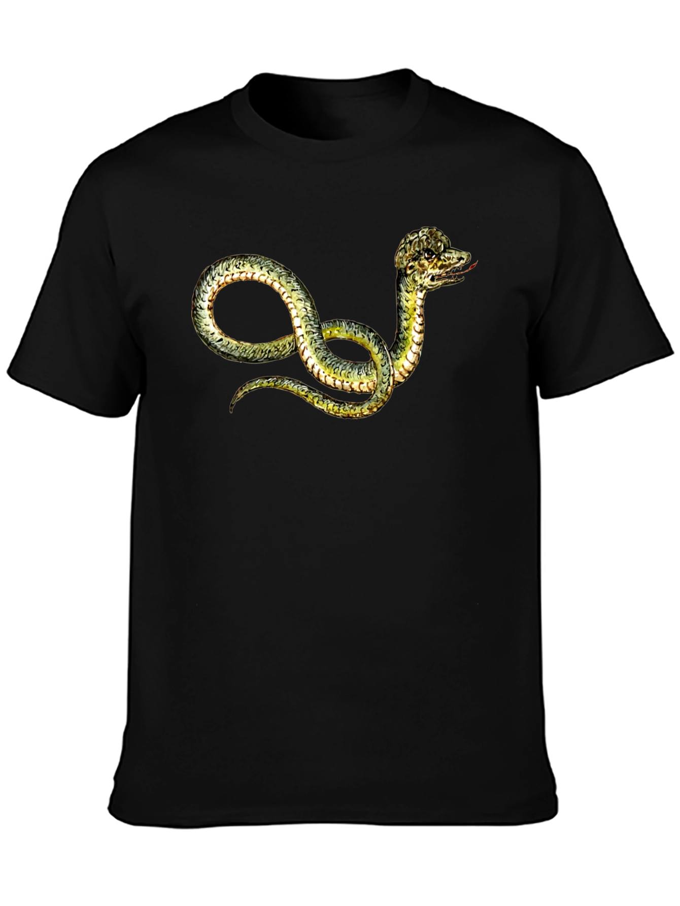 Snake Graphic T-Shirt - Unique Serpent Design