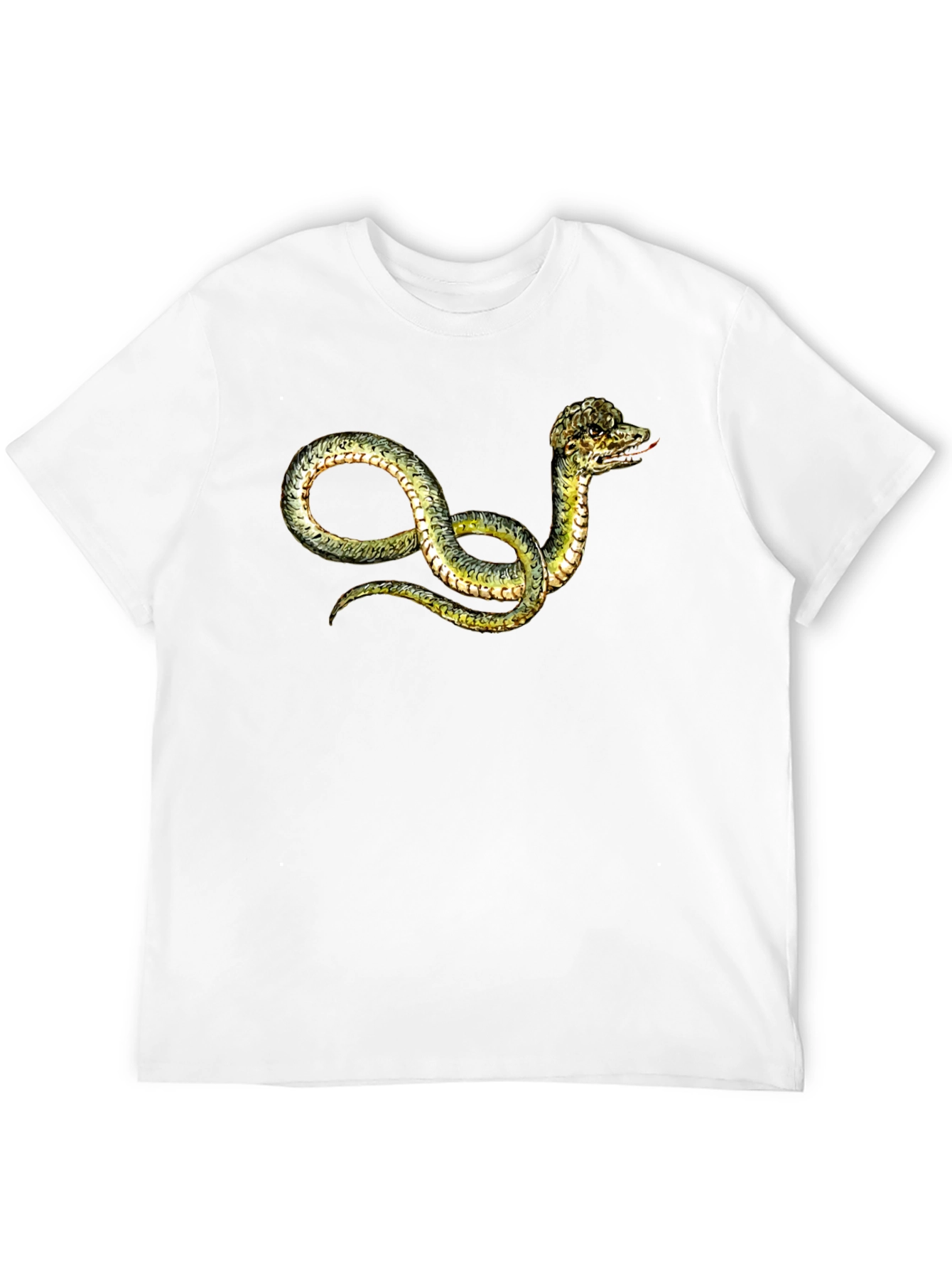 Snake Graphic T-Shirt - Unique Serpent Design