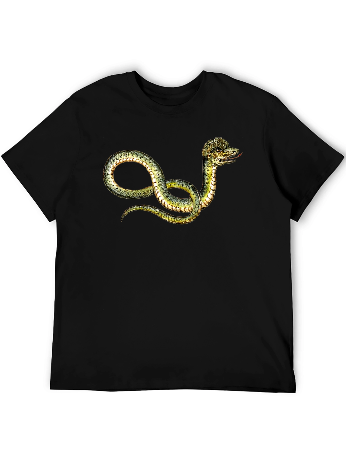Snake Graphic T-Shirt - Unique Serpent Design
