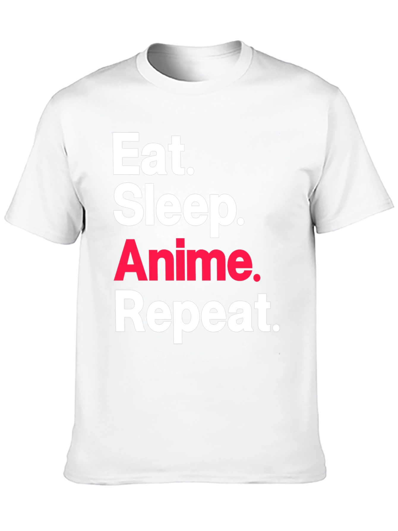 Eat Sleep Anime Repeat T-Shirt