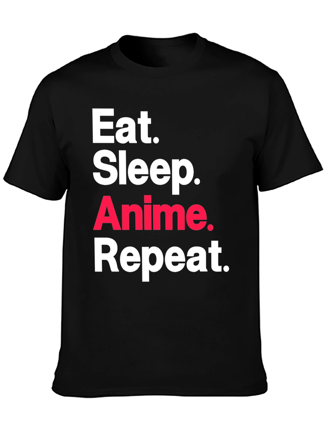 Eat Sleep Anime Repeat T-Shirt