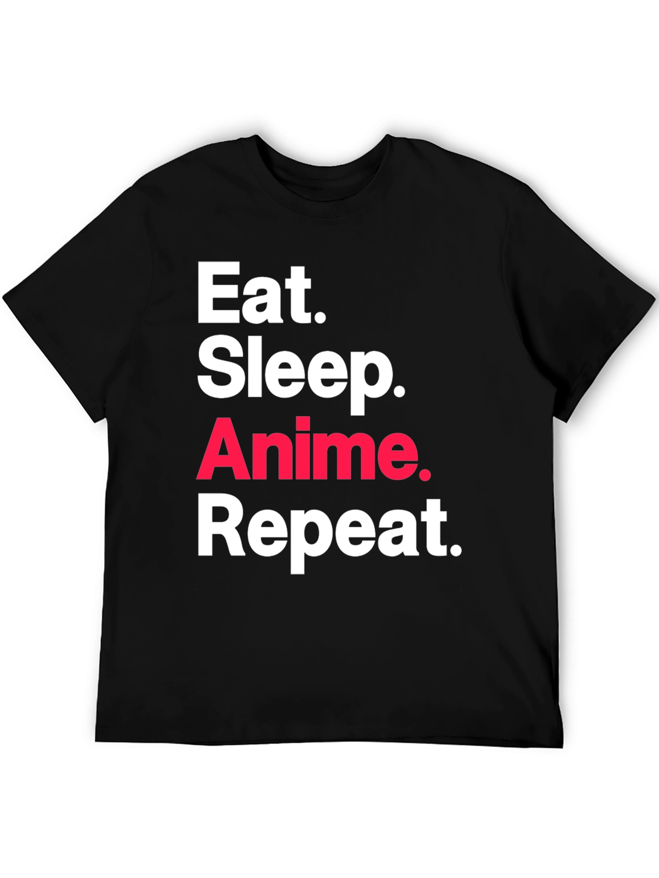 Eat Sleep Anime Repeat T-Shirt