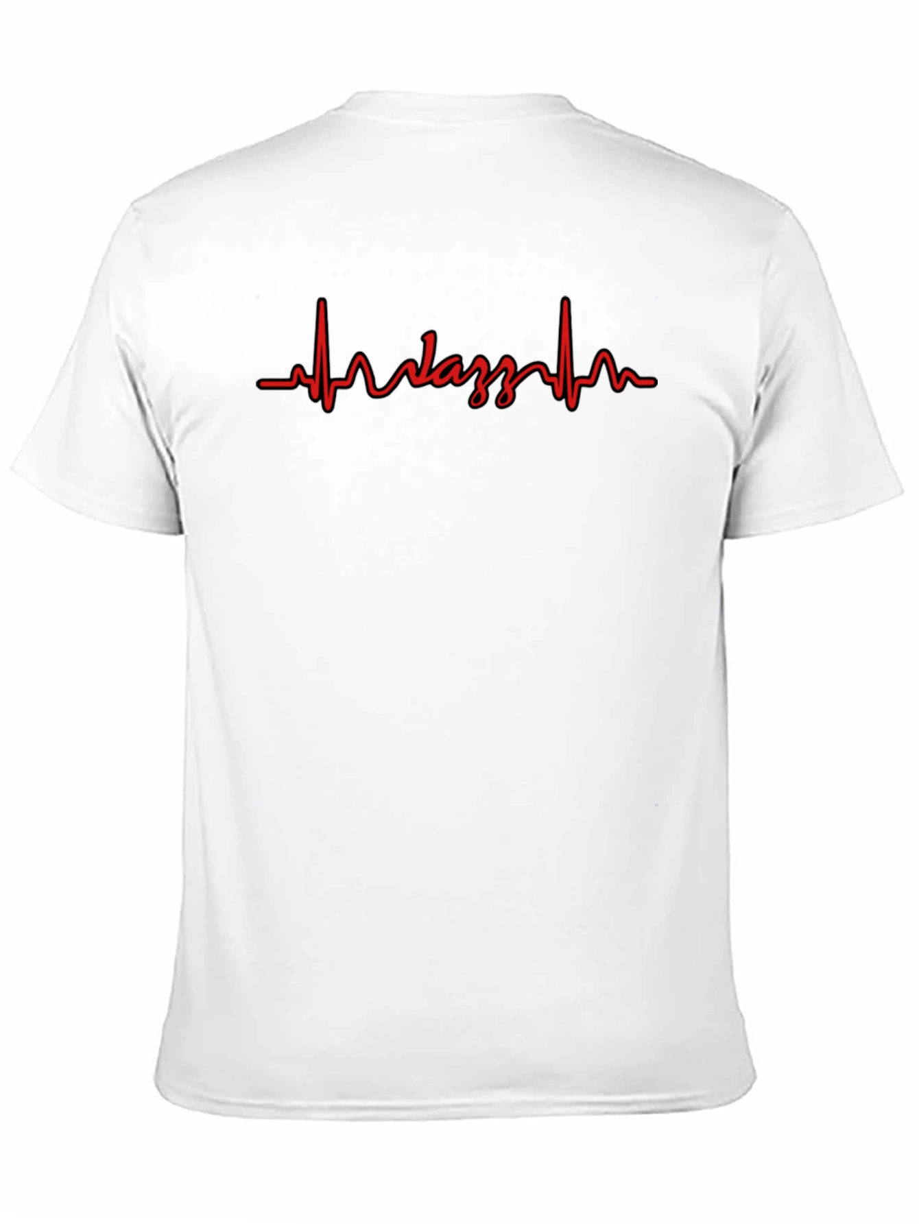 Wazzup Heartbeat Graphic Tee - Black