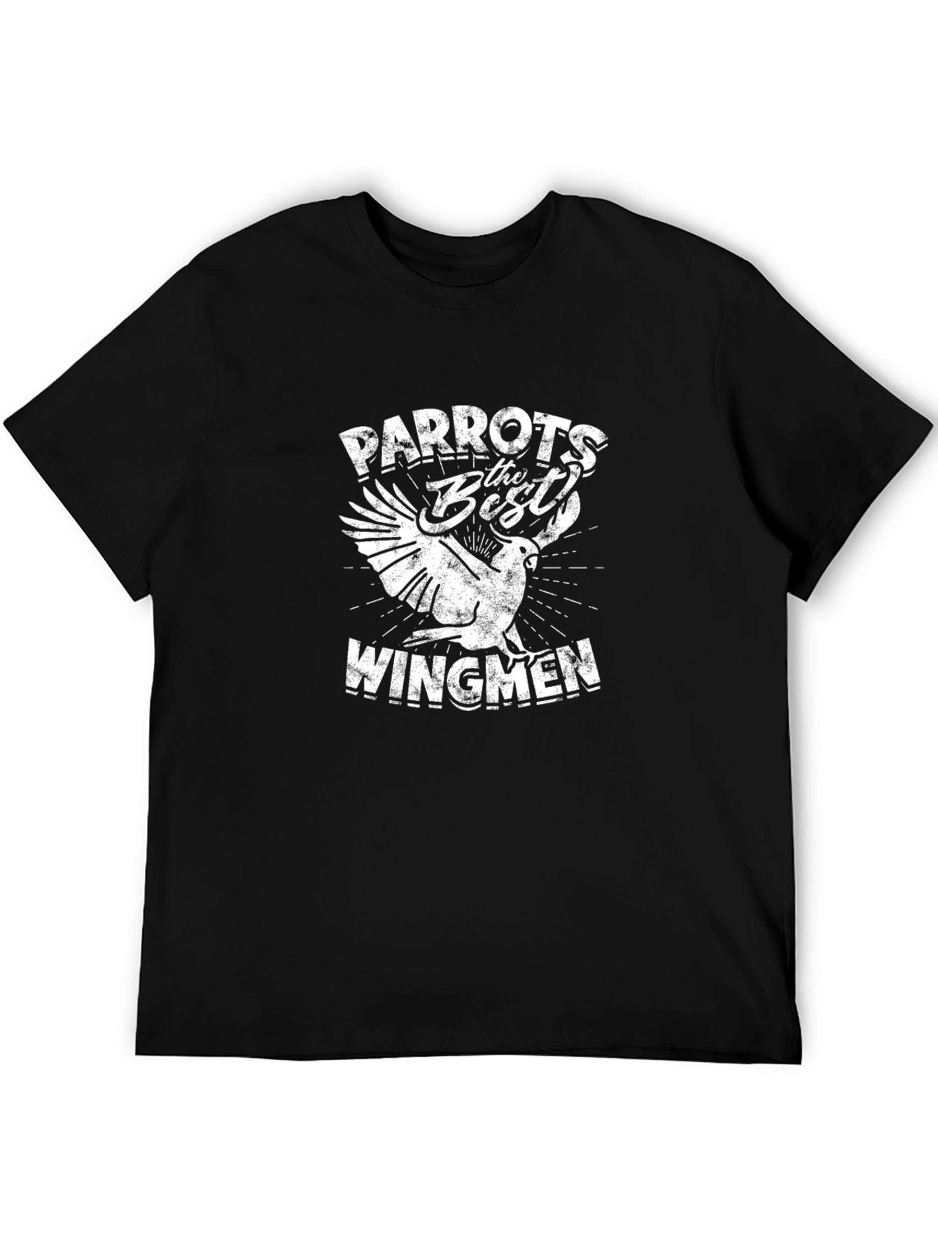 Parrots the Best Wingmen Graphic Tee