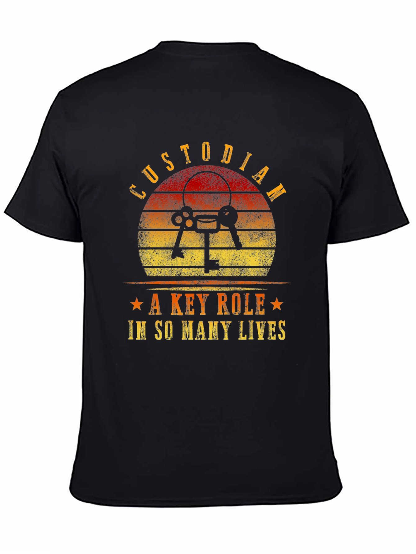 Custodian Key Role T-Shirt