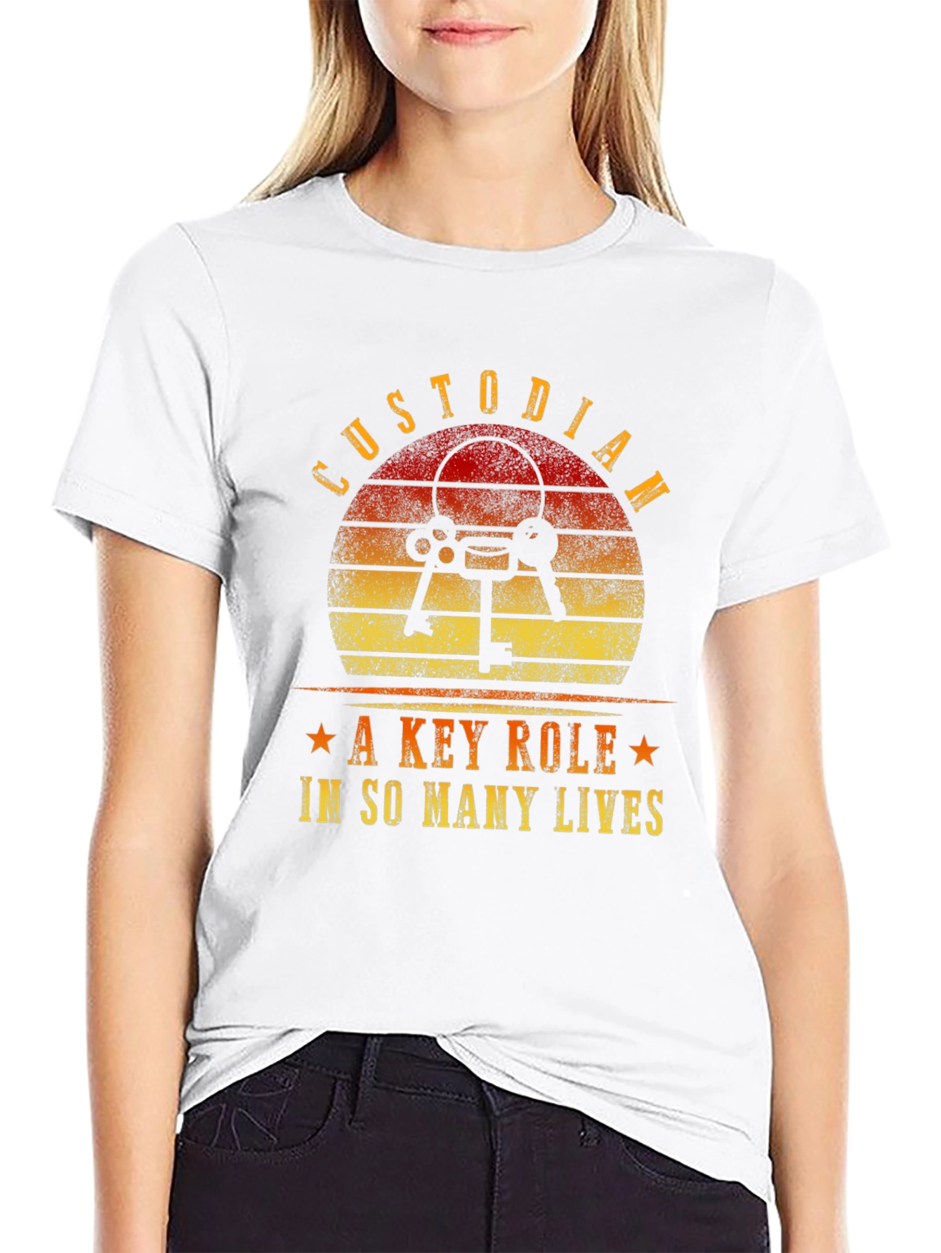 Custodian Key Role T-Shirt