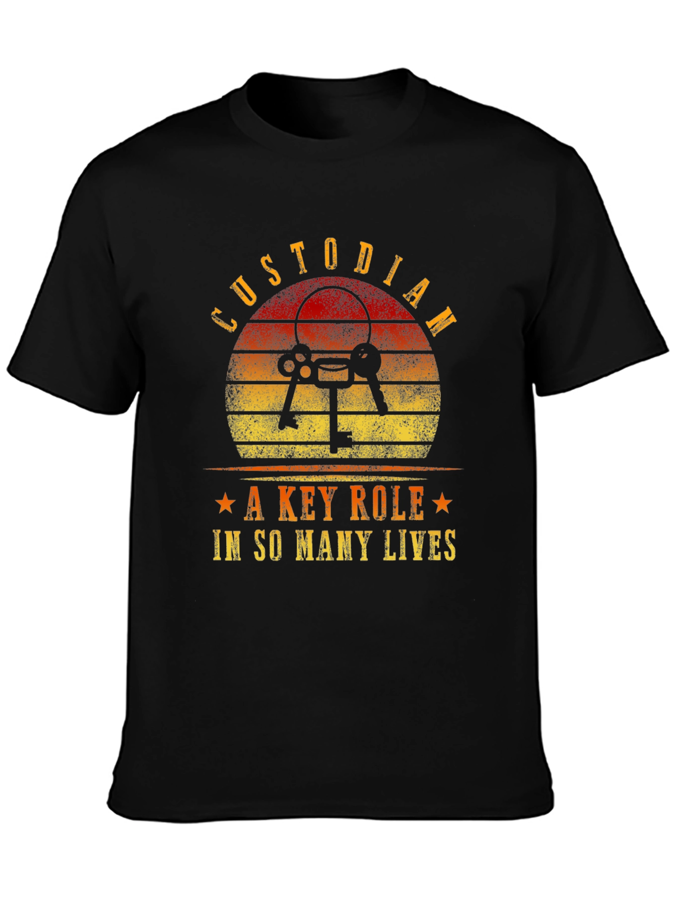 Custodian Key Role T-Shirt