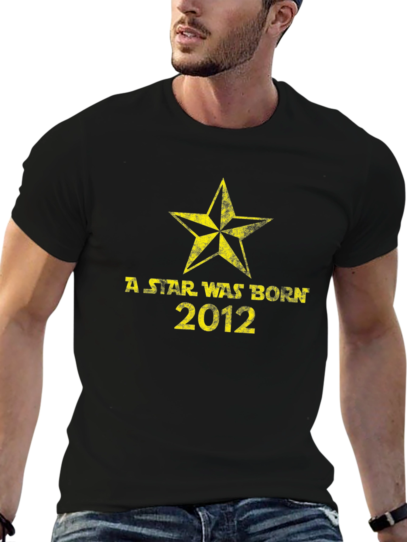 A Star Was Born 2012 Black T-Shirt