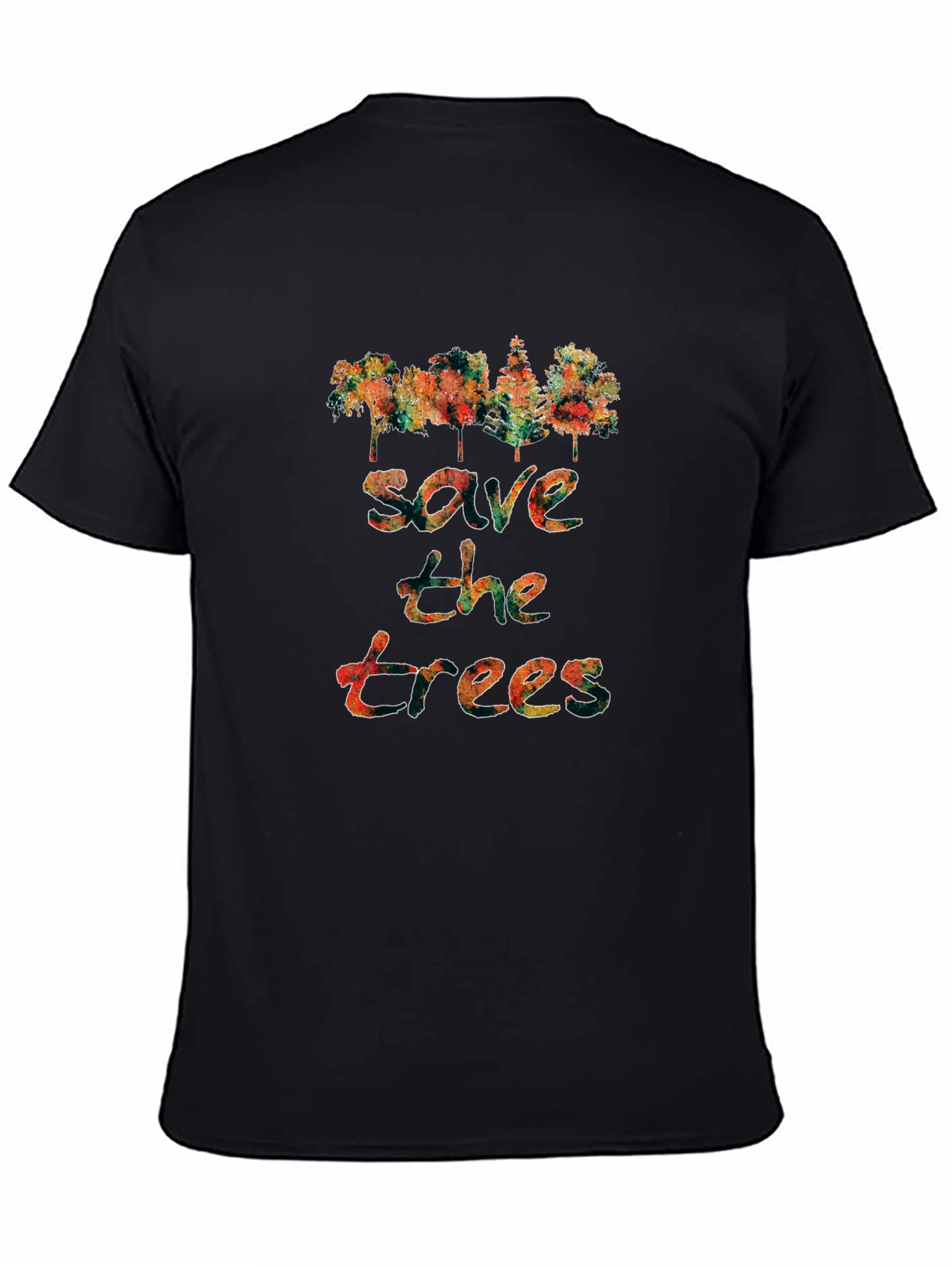 Save The Trees Graphic Tee - Eco-Friendly Fashion