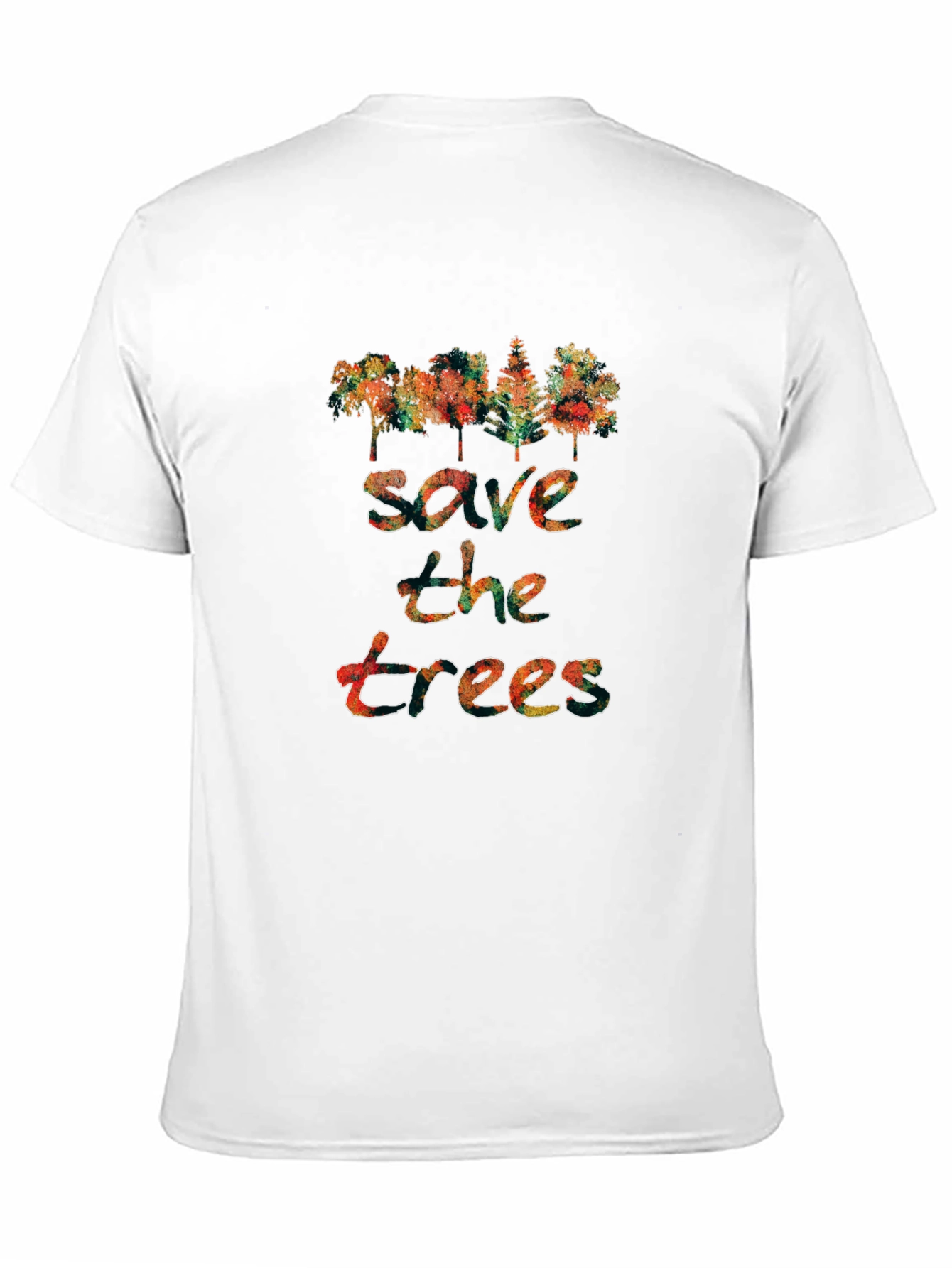 Save The Trees Graphic Tee - Eco-Friendly Fashion