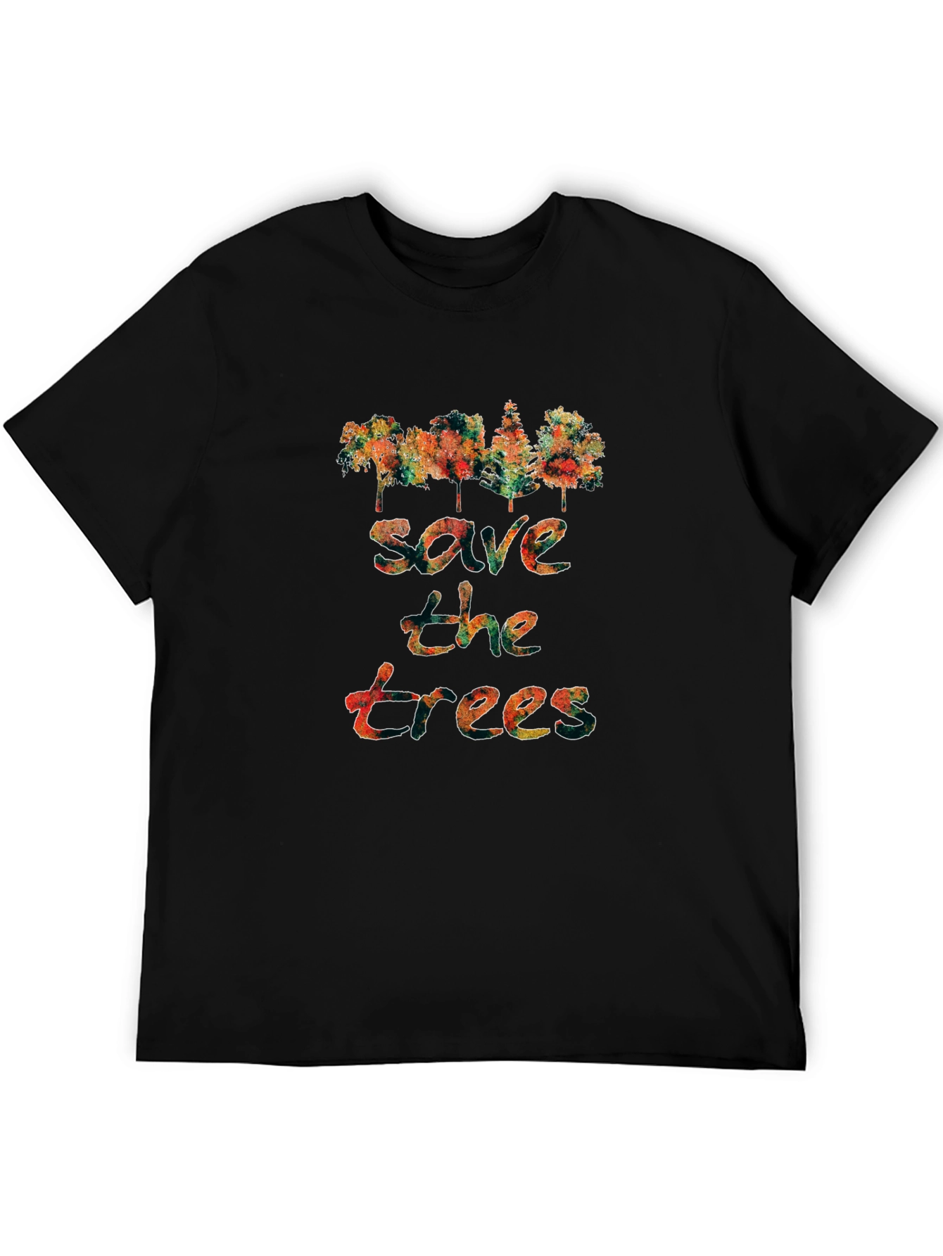 Save The Trees Graphic Tee - Eco-Friendly Fashion