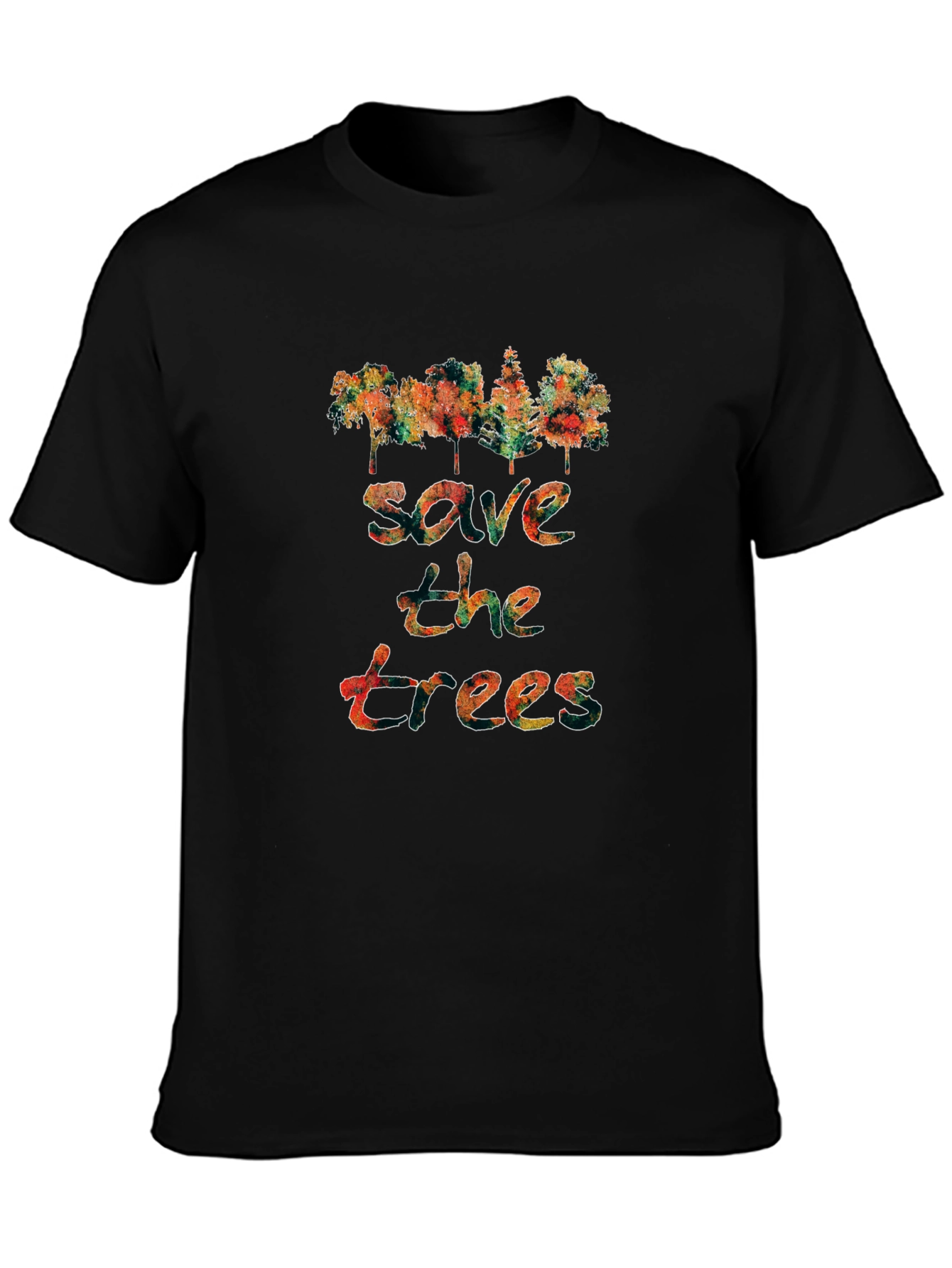 Save The Trees Graphic Tee - Eco-Friendly Fashion