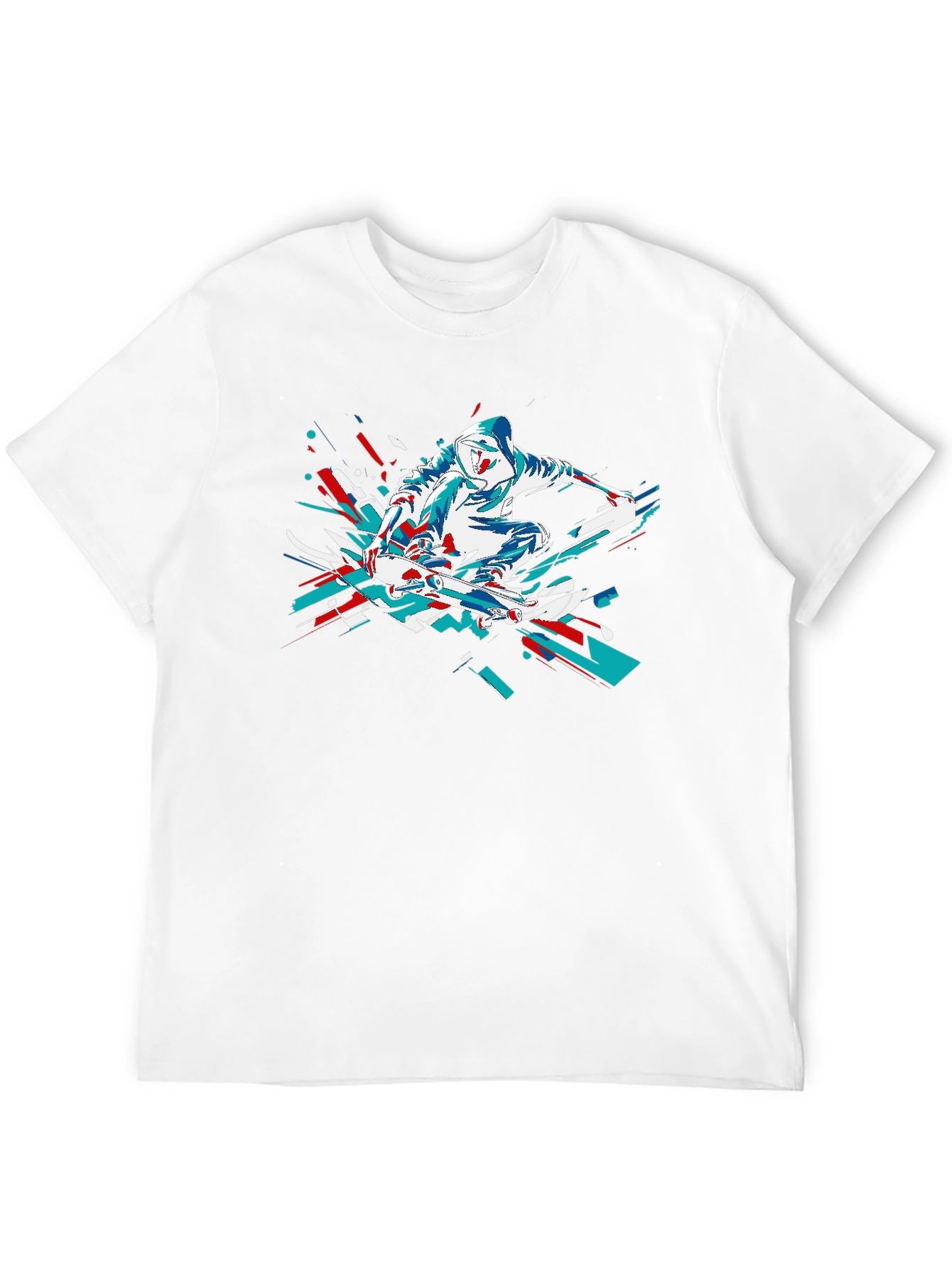 Skateboarder Graphic Tee - Cool Urban Style