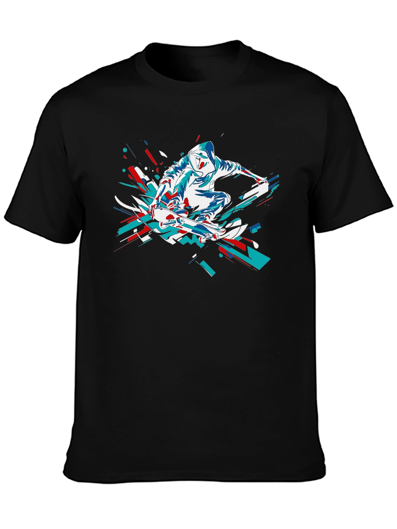 Skateboarder Graphic Tee - Cool Urban Style