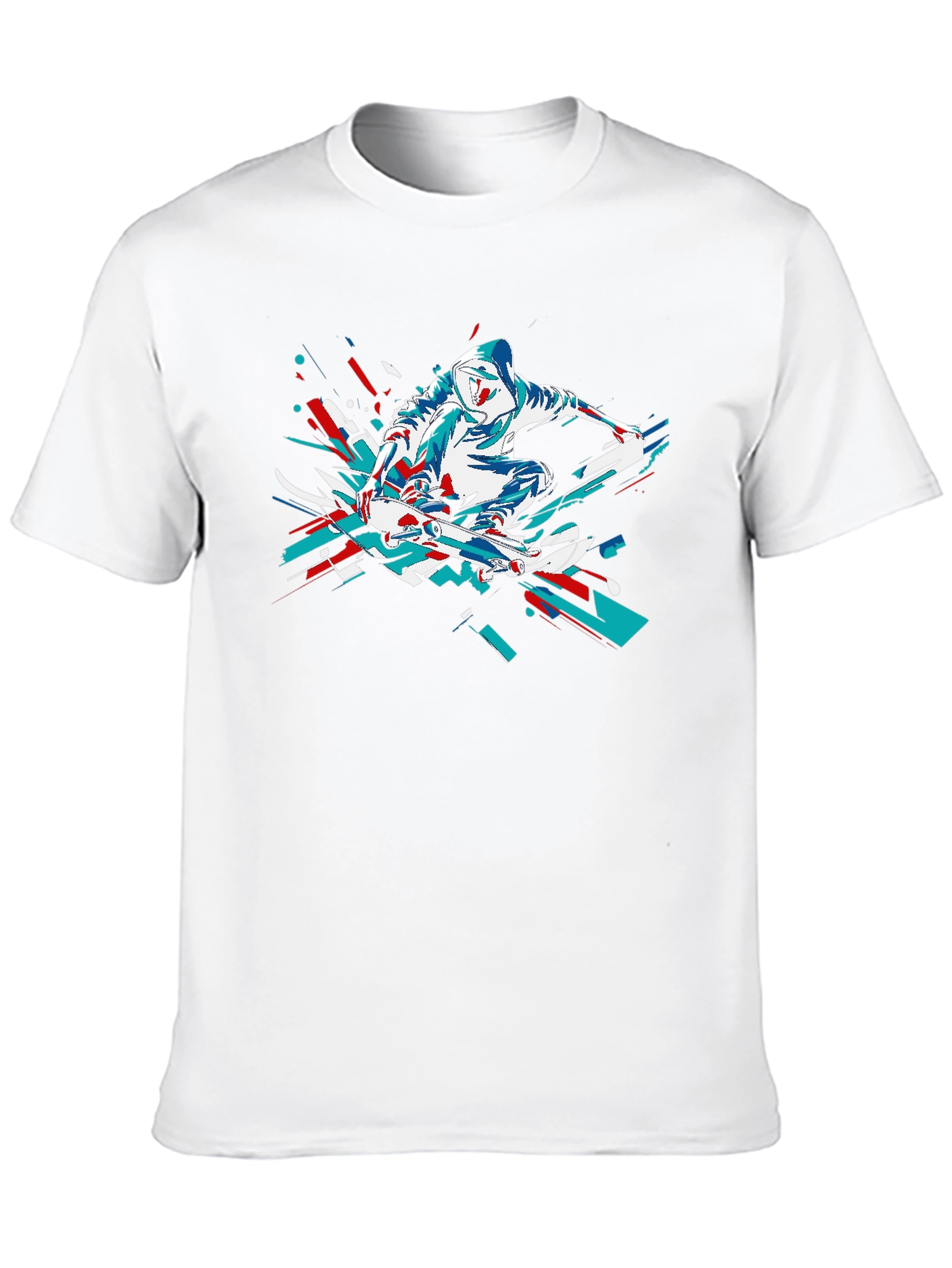 Skateboarder Graphic Tee - Cool Urban Style