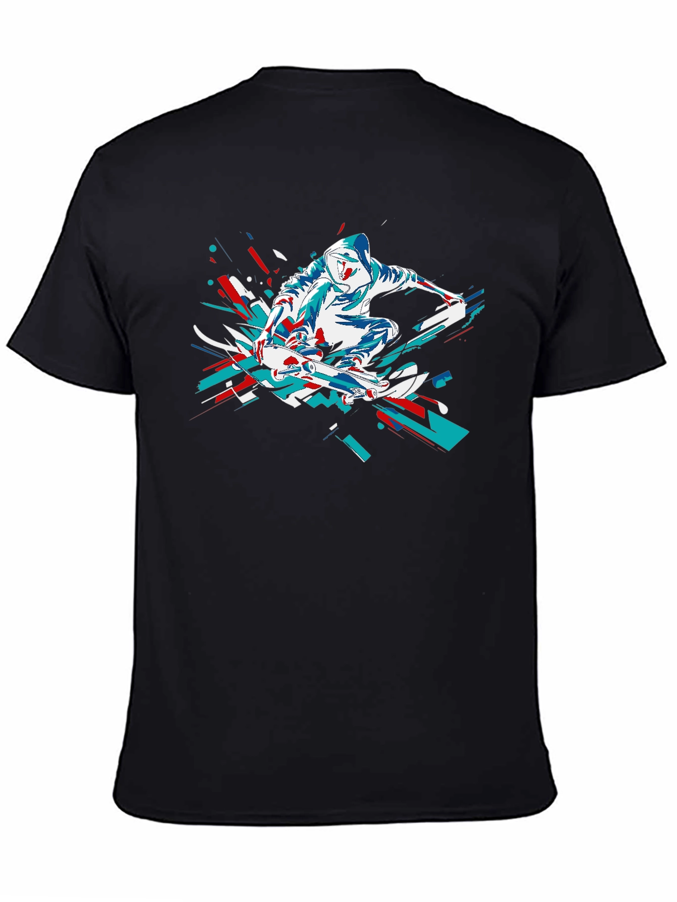 Skateboarder Graphic Tee - Cool Urban Style