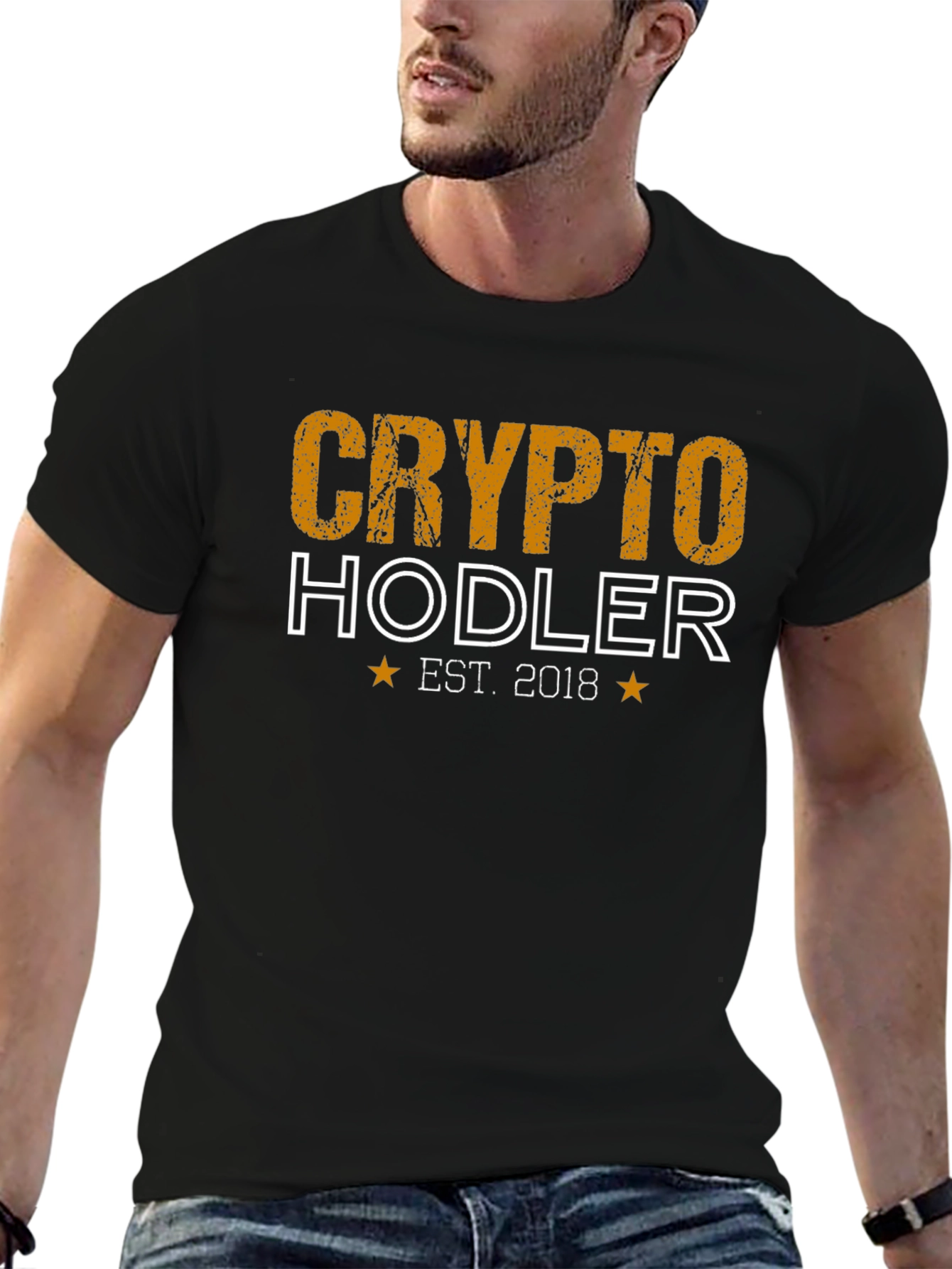 Crypto Hodler EST. 2018 Graphic Tee